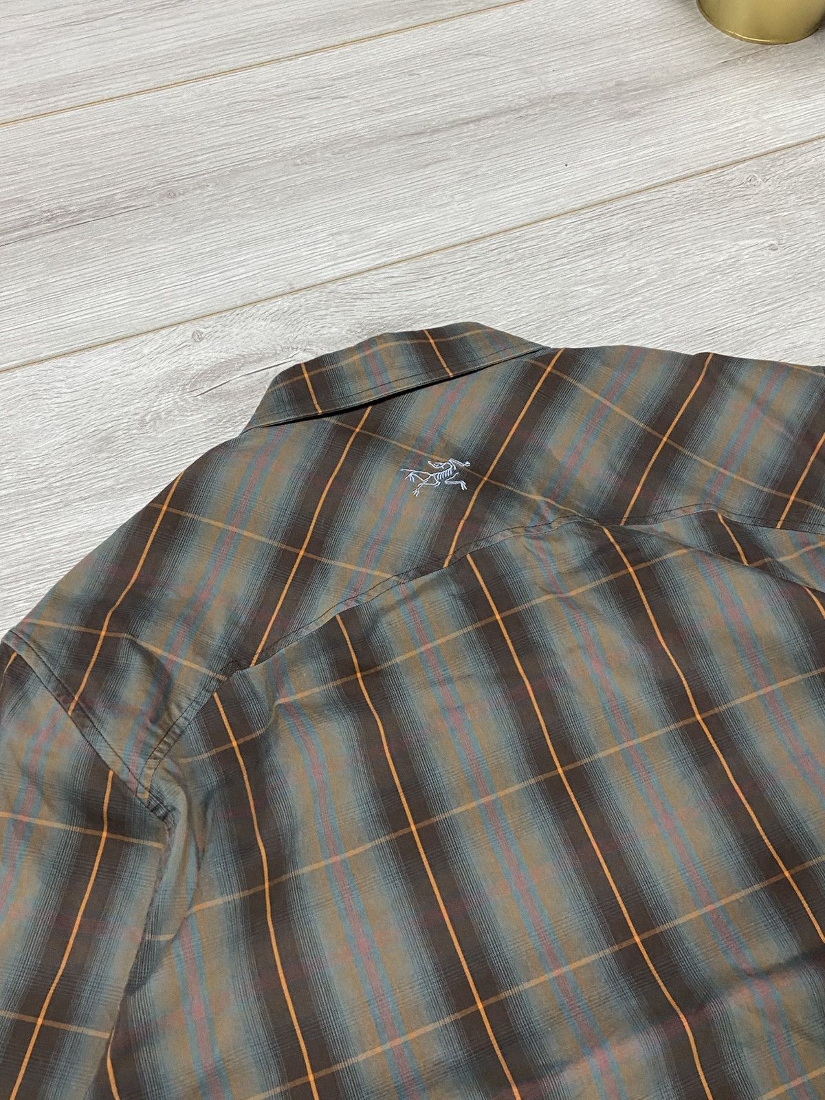 Arc'teryx Arcteryx bird shirt buttons check pockets Size US M / EU 48-50 / 2 - 2 Thumbnail