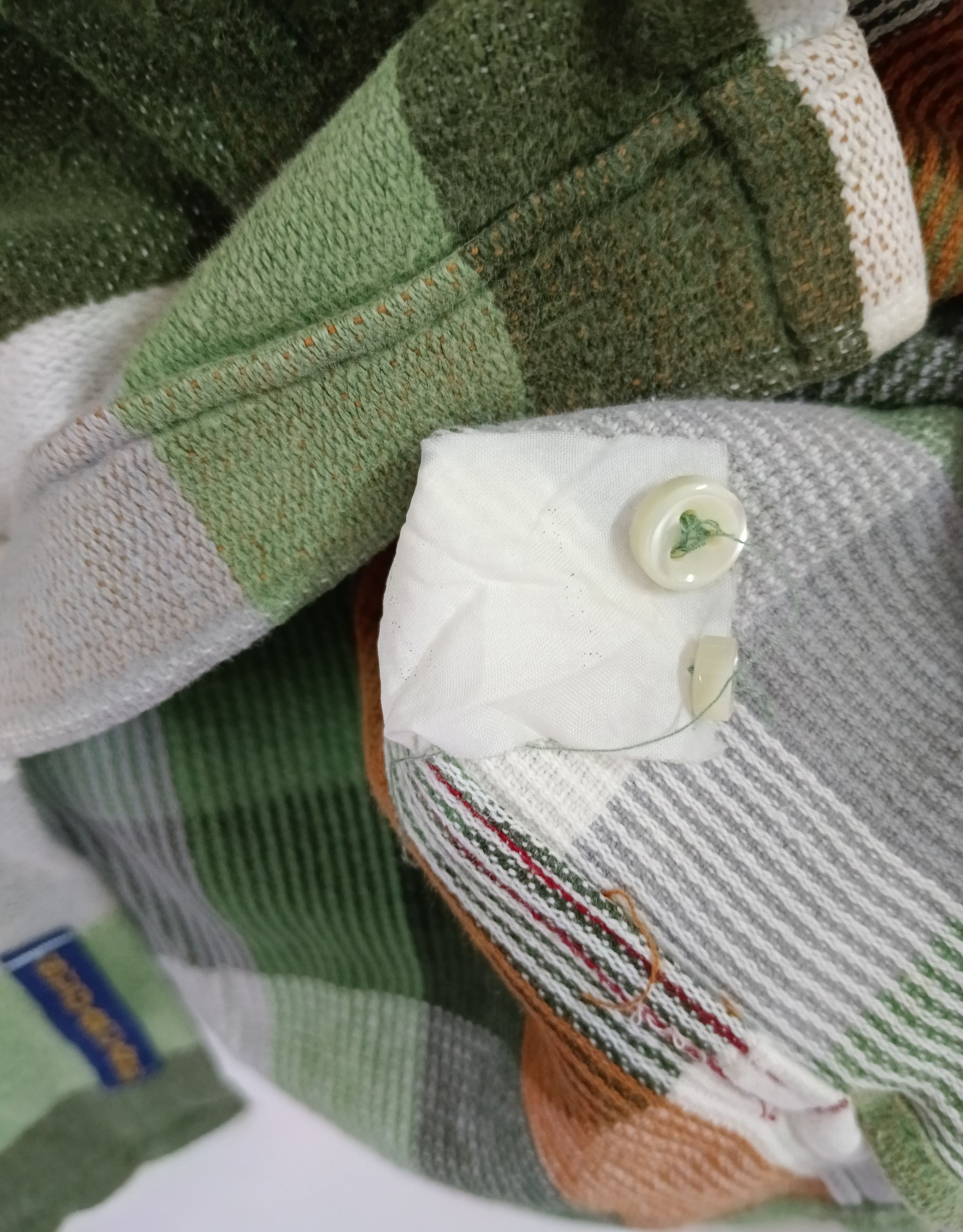 Sugar Cane SUGAR CANE🇯🇵 STRIPE FLANNEL BUTTON UP Size US M / EU 48-50 / 2 - 4 Thumbnail