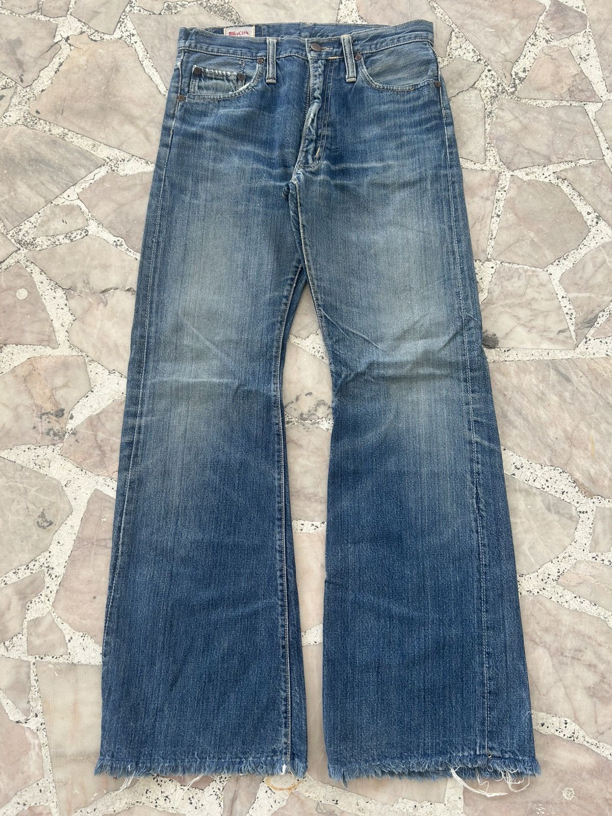 Big John Big John 80’s Vintage Flare Denim Size US 28 / EU 44 - 1 Thumbnail