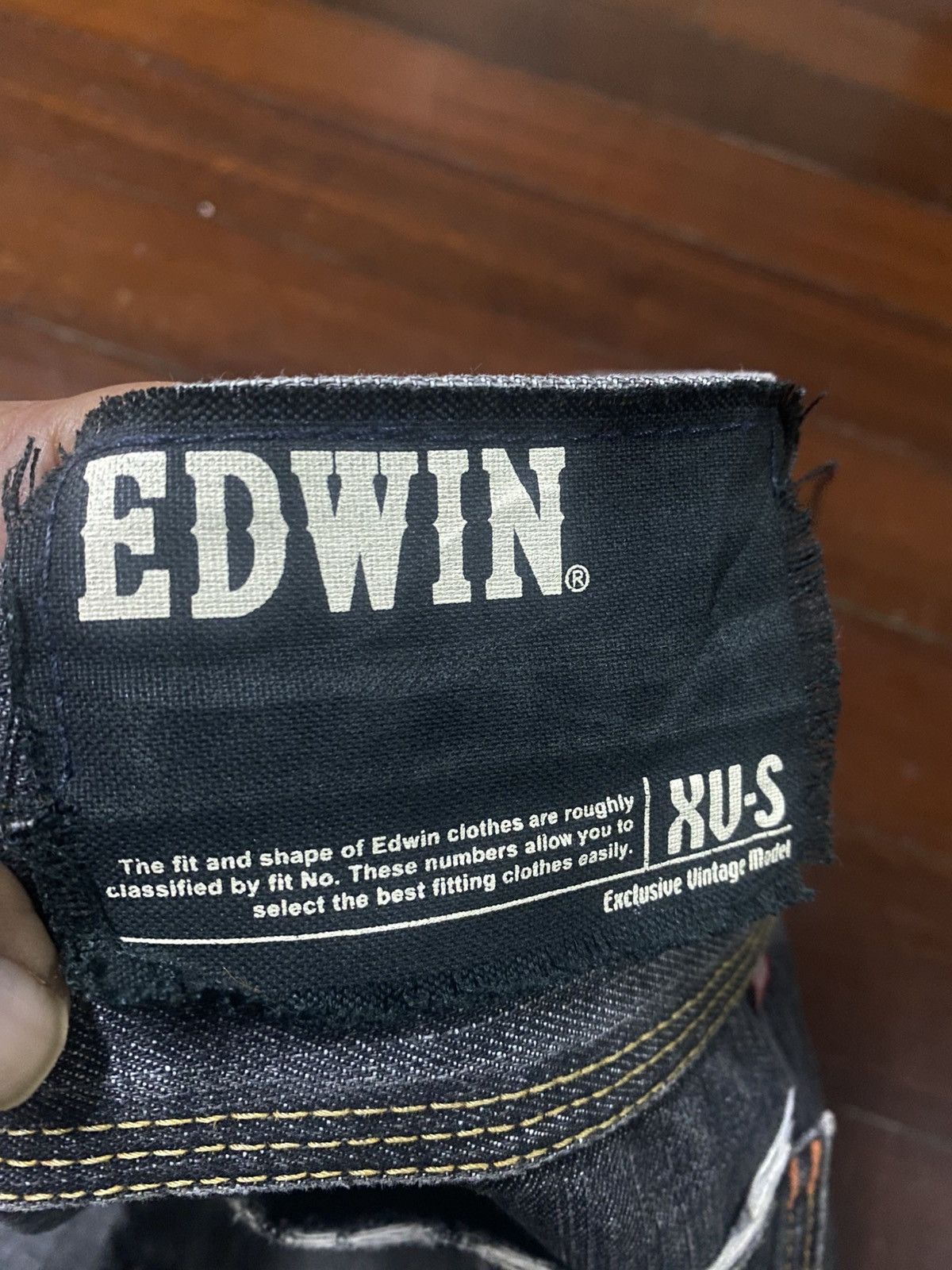 Edwin Edwin Xvs Clawmark Faded mud wash Denim Jeans Size US 32 / EU 48 - 16 Thumbnail