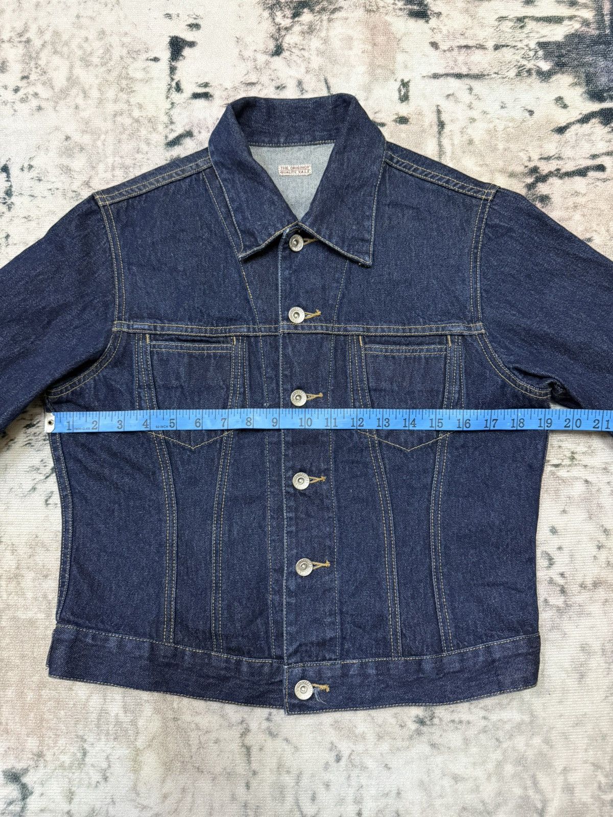 Japanese Brand The Origin Of Quality V.A.L.E. Denim Jacket Size S / US 4 / IT 40 - 14 Thumbnail