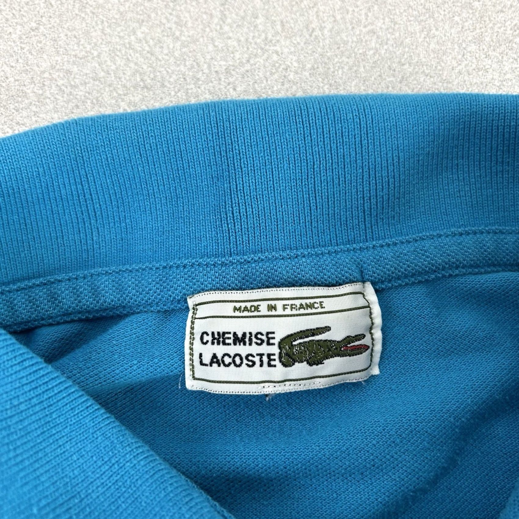 Lacoste VINTAGE Lacoste Polo Shirt Mens M Blue Preppy Golf Tennis Croc Logo 80s Size US M / EU 48-50 / 2 - 3 Thumbnail