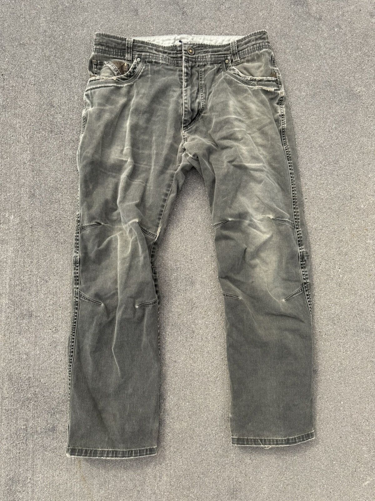 Kuhl Vintage Faded Kuhl Easy Rider Pants *INSANE DETAILS* Size US 34 / EU 50 - 1 Thumbnail