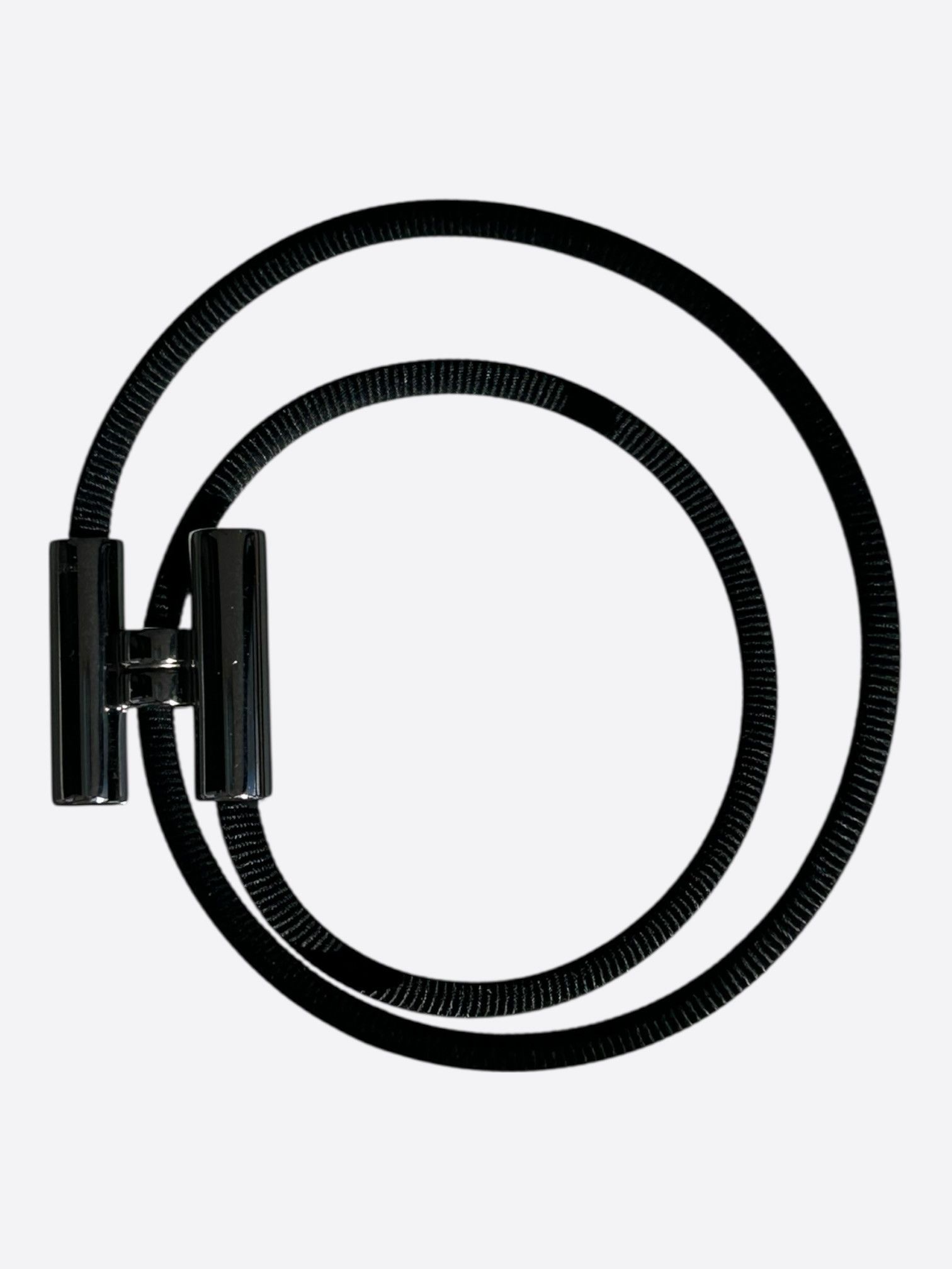 Hermes Hermes So-Black Tournis Tresse Bracelet Size ONE SIZE - 2 Thumbnail