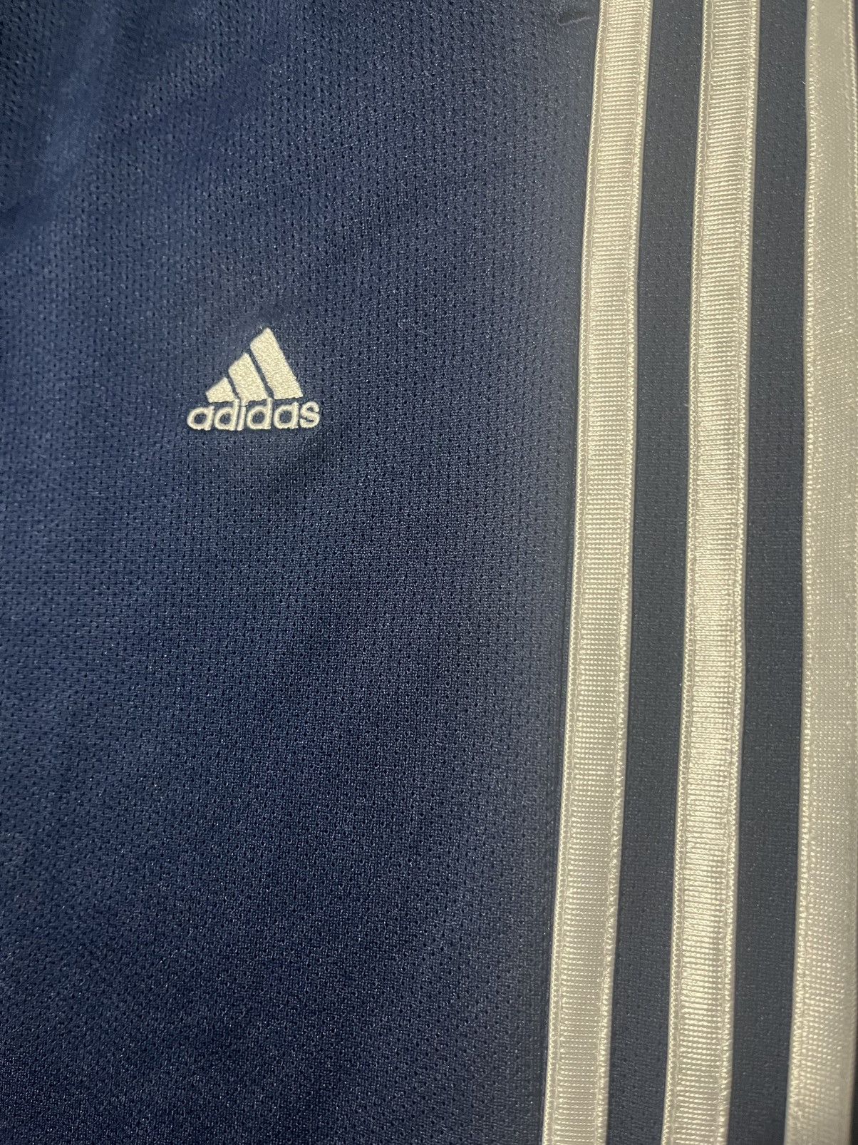 Adidas BAGGY NAVY BLUE ADIDAS SWEATPANTS Size US 34 / EU 50 - 3 Thumbnail