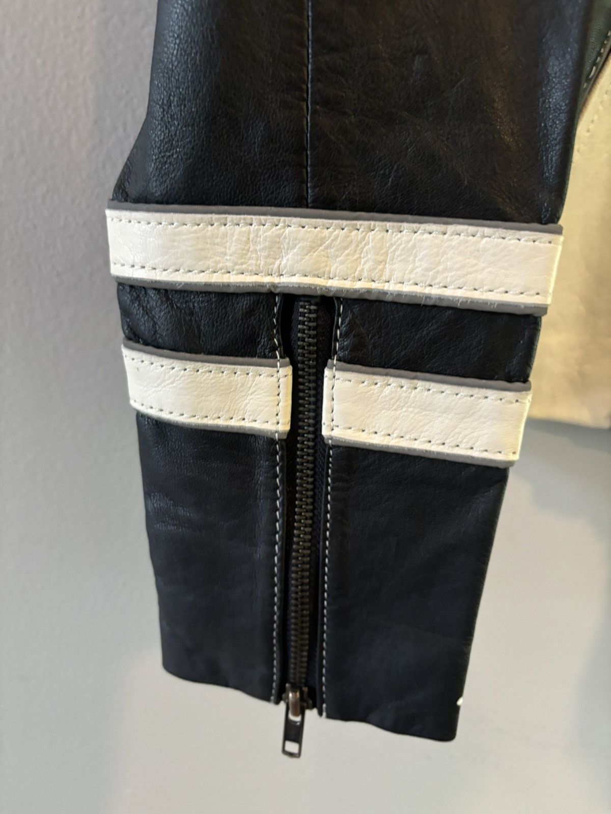 Vintage Vintage Leather Jacket/Vest Detachable Motorcycle Apparel Size US L / EU 52-54 / 3 - 5 Thumbnail