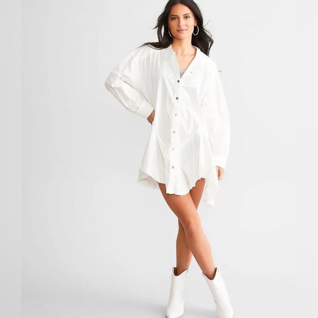 Free People Free People Freya Poplin Tunic Size S Size S / US 4 / IT 40 - 7 Thumbnail