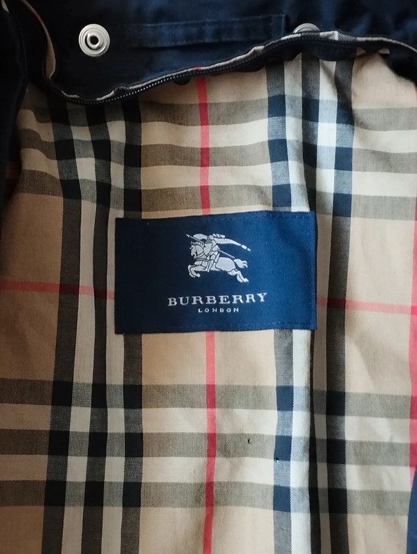 Burberry Burberry Rain Coat vintage 90s Monogram Light jacket size 14 Size XL / US 12-14 / IT 48-50 - 9 Thumbnail