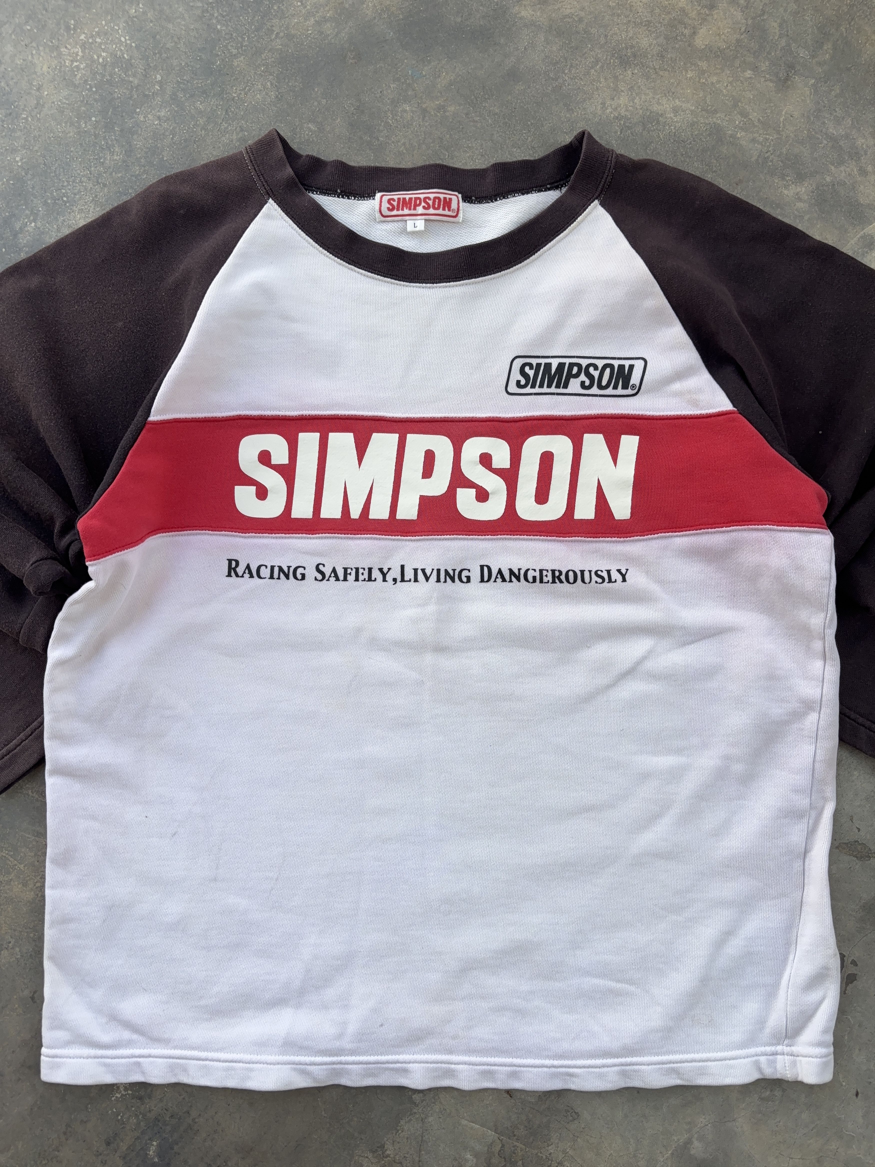 Other Simpson Vintage Motorsport Long Sleeve T-Shirt Size US L / EU 52-54 / 3 - 3 Thumbnail
