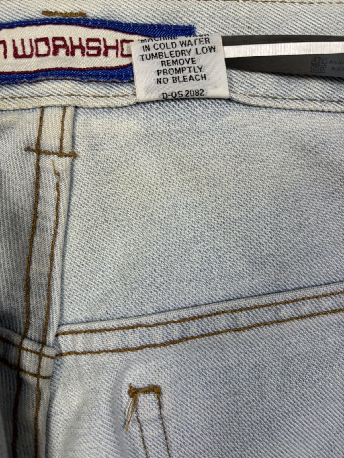 Alien Workshop Vintage 90s Alien Workshop Embroidered Logo Baggy Jeans Size US 34 / EU 50 - 21 Thumbnail