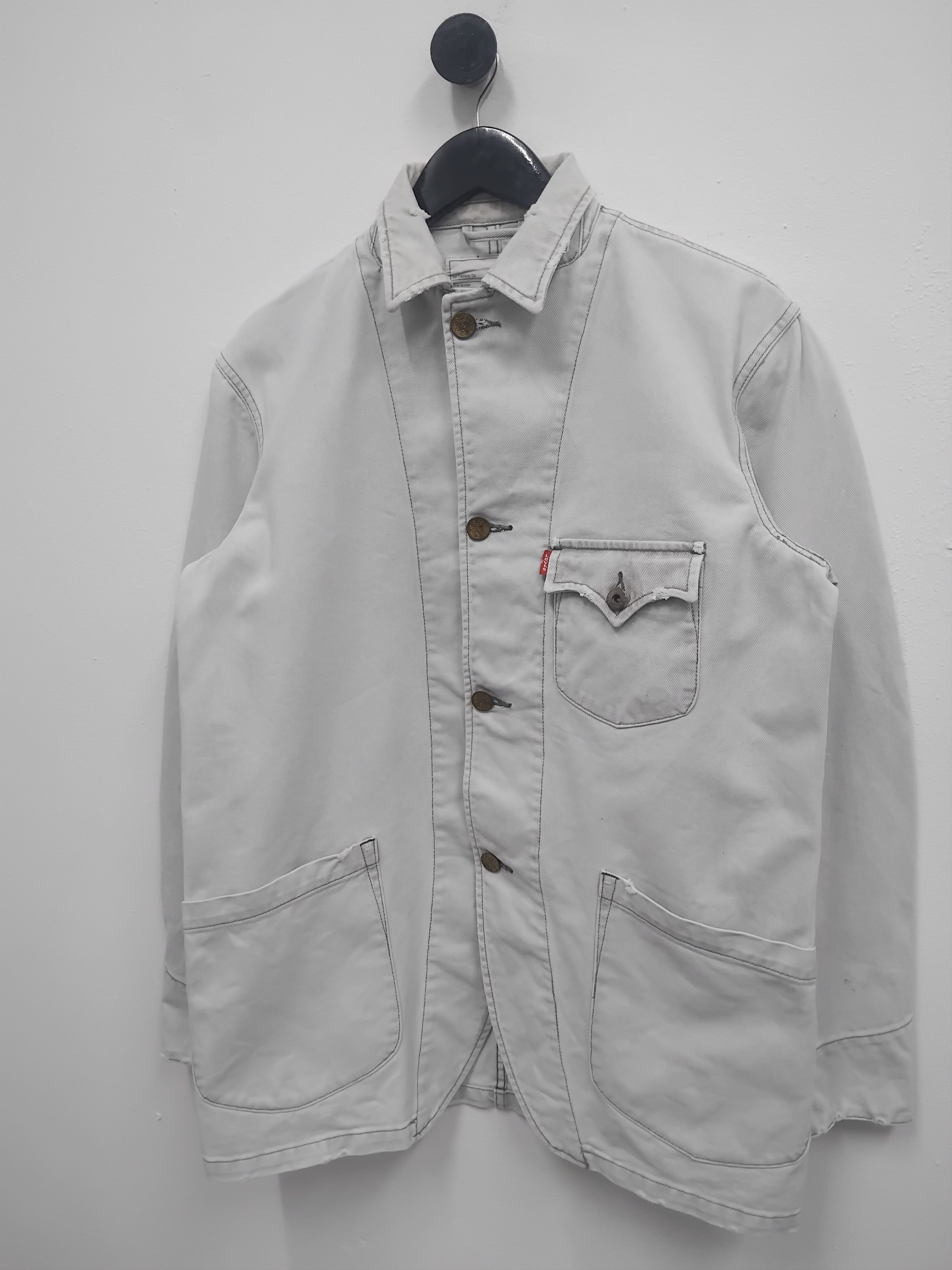Levi's Vintage levis stonewash chore jacket Size US L / EU 52-54 / 3 - 19 Thumbnail