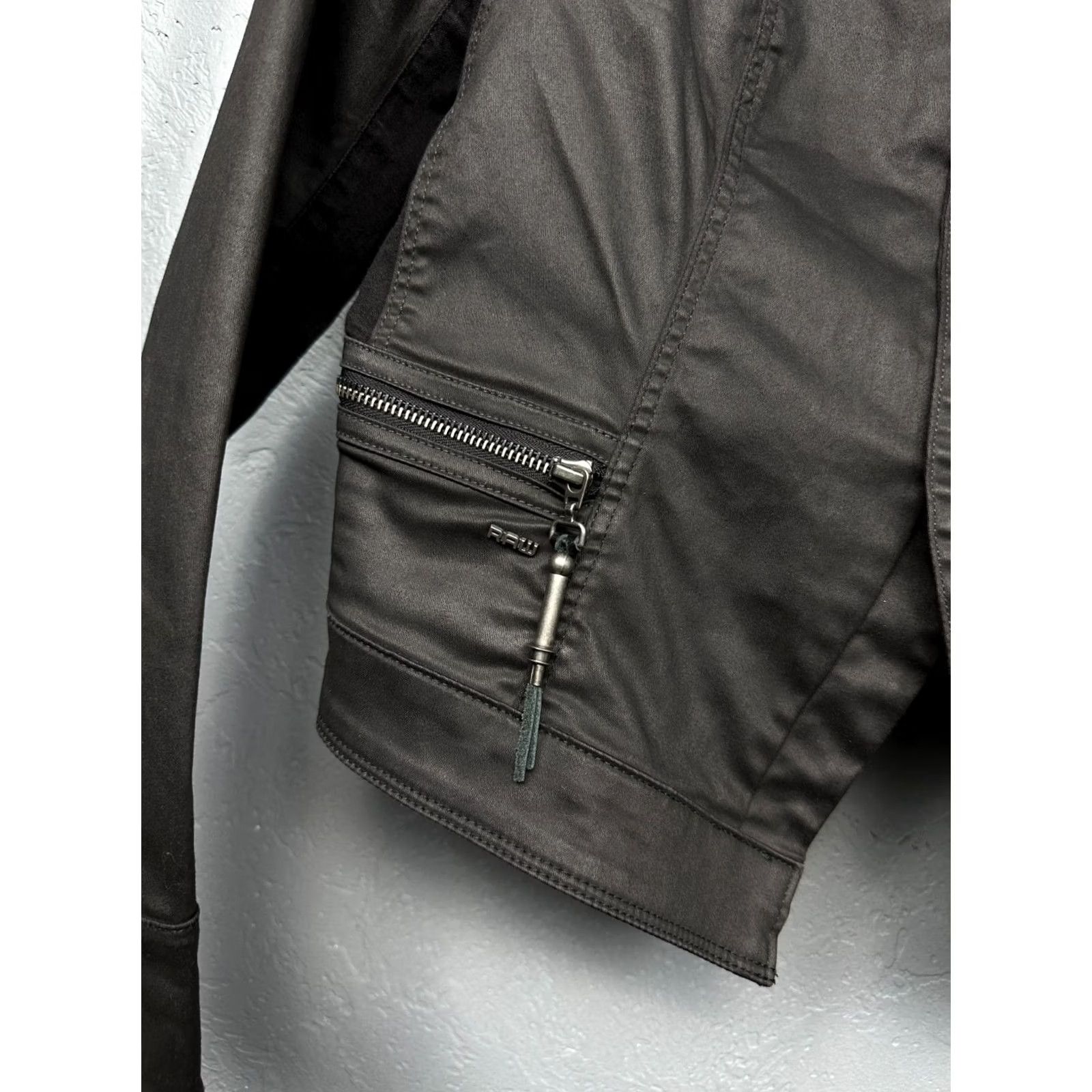 G-Star G-Star Raw Womens Midge Sculpted Slim Jacket M Black Logo Slim Jacket Women XS-XL? Size M / US 6-8 / IT 42-44 - 3 Thumbnail