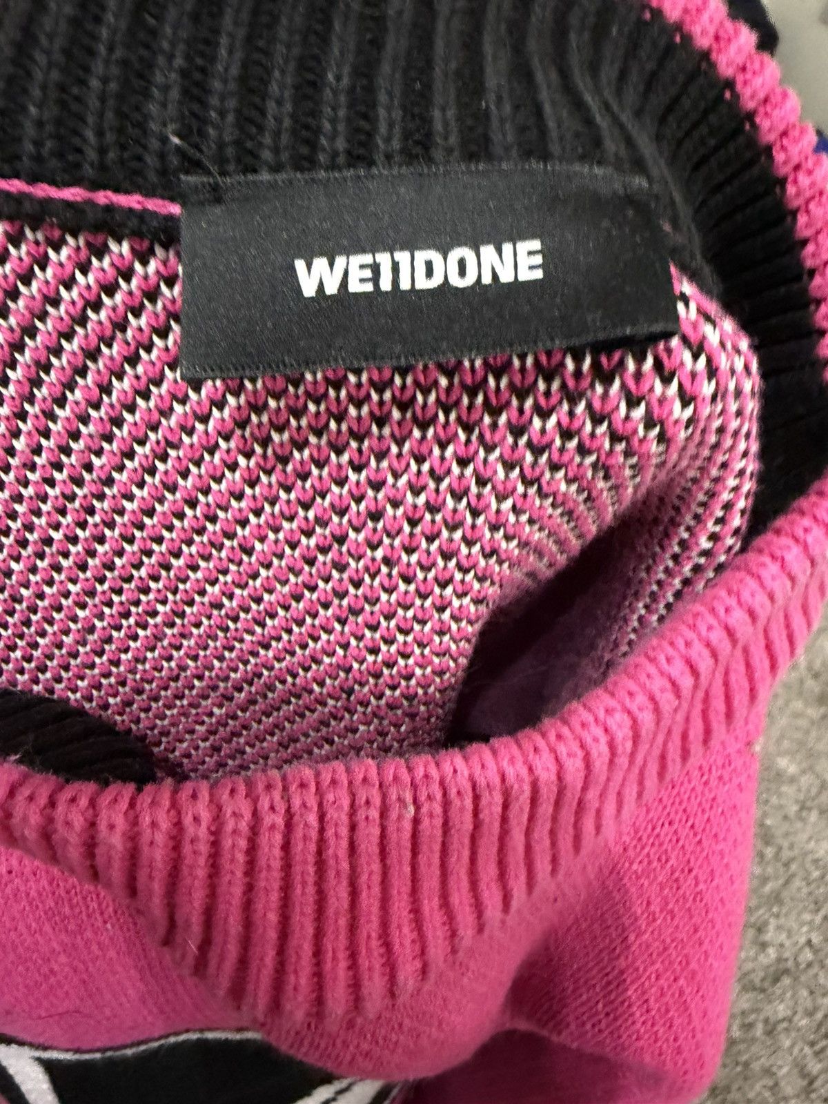 WE11DONE We11done Pink Knit Sweater Size S / US 4 / IT 40 - 3 Thumbnail