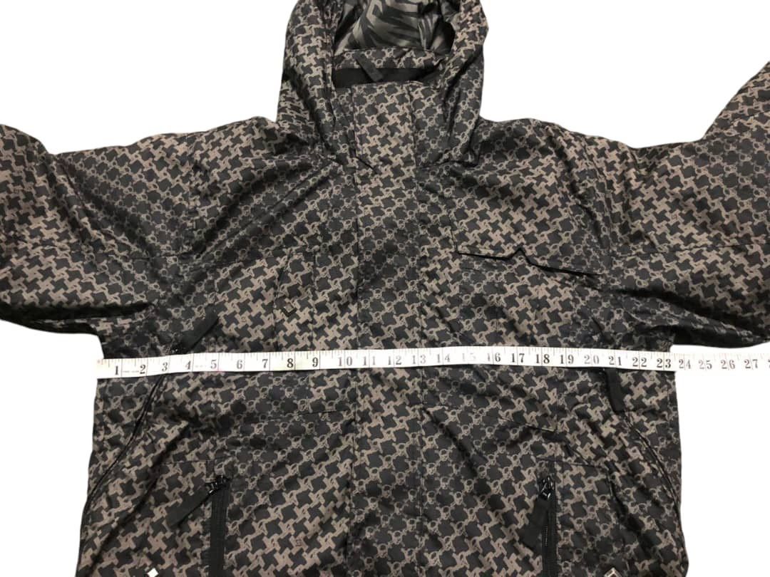 Japanese Brand Sims Snowboard Full Print Skull Crossbones Ski Jacket Size US M / EU 48-50 / 2 - 22 Thumbnail