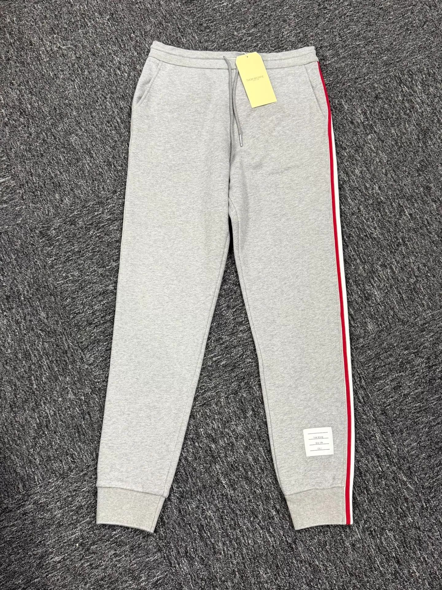 Thom Browne Thom Browne Men's Classic Gray Tricolor Stripe Track Pants1 Size US 29 - 3 Thumbnail