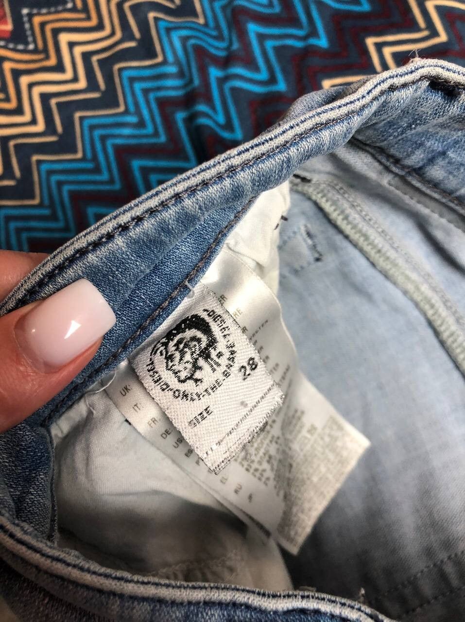 Diesel × Vintage Diesel Vintage Jeans Distressed Faded Japanese Y2K Size 28" / US 6 / IT 42 - 3 Thumbnail