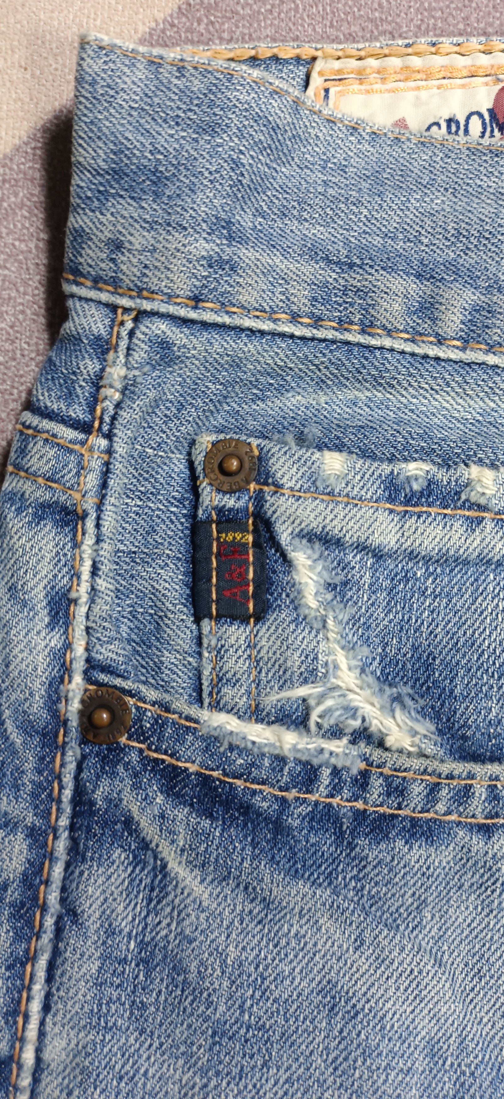 Abercrombie & Fitch × If Six Was Nine × Japanese Brand Extra Heavy Ounce Abercrombie Fitch 5 pocket Size US 34 / EU 50 - 13 Thumbnail