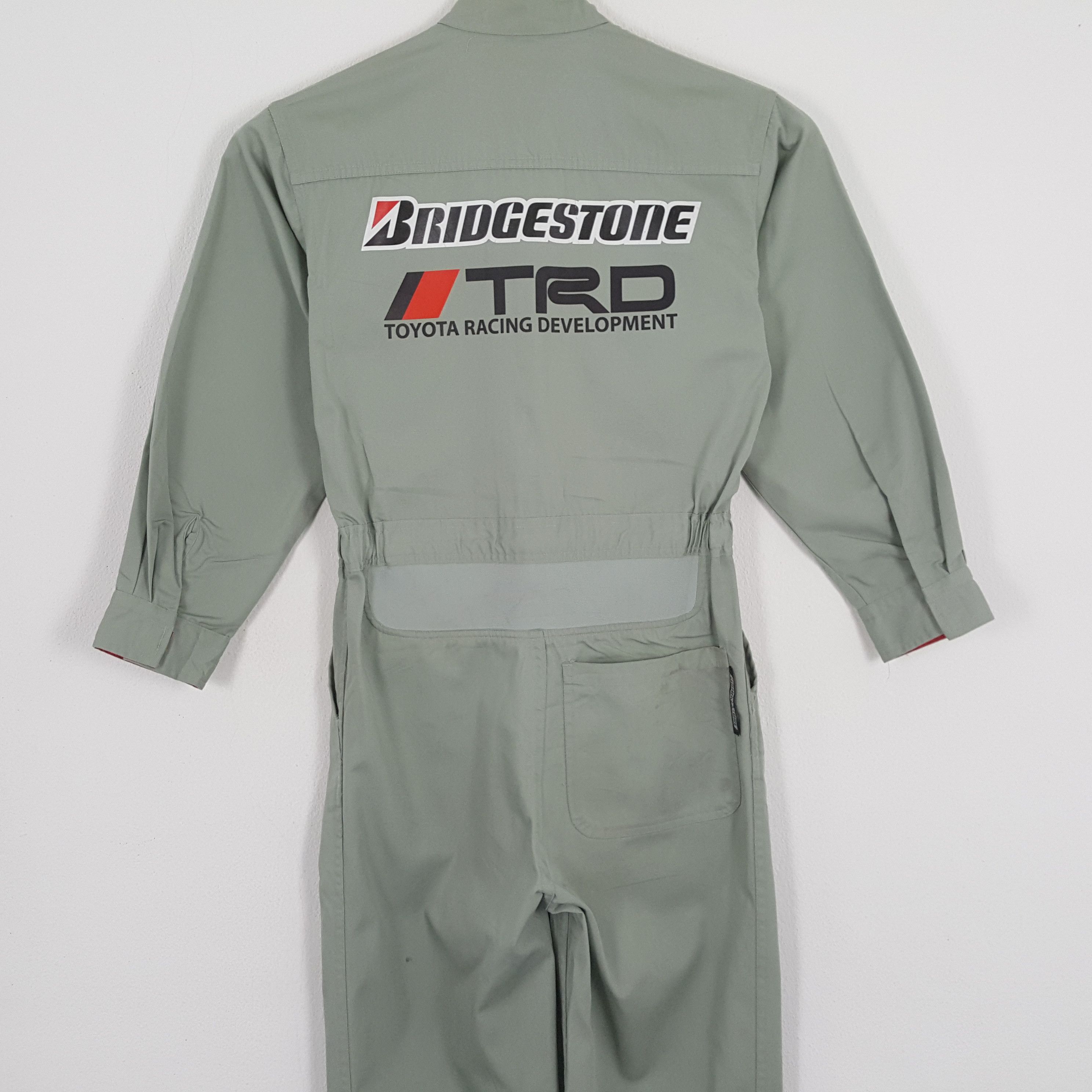 Vintage Vintage BRIGEDSTONE TRD TOYOTA RACING Coverall Jacket Size US M / EU 48-50 / 2 - 2 Thumbnail