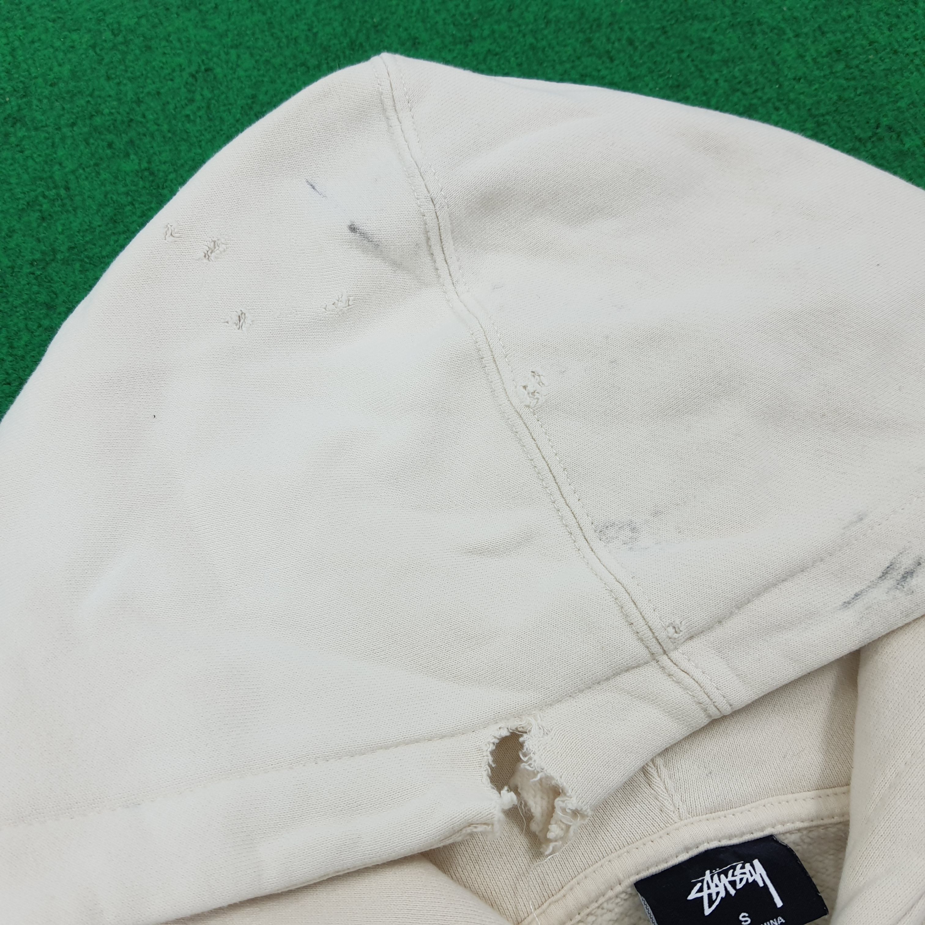 Stussy × Vintage Vintage Stussy Skate Streetwear Distressed Hoodie Size US M / EU 48-50 / 2 - 6 Thumbnail