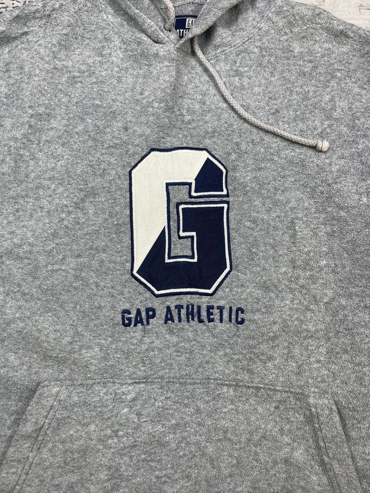 Gap Vintage GAP Athletic Centre Logo Pull Over Hoodies Size US M / EU 48-50 / 2 - 8 Thumbnail