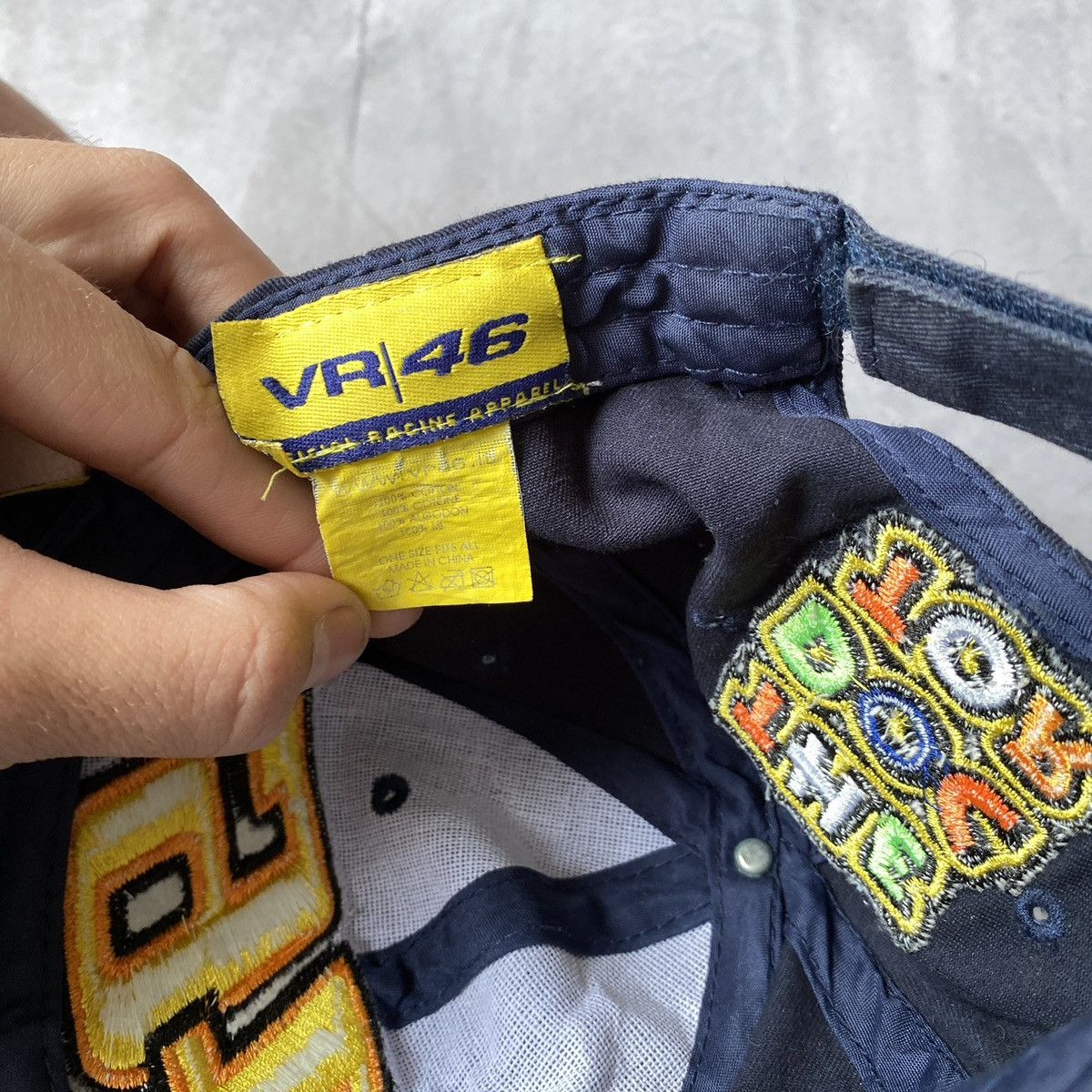 Vintage Vintage Valentino Rossi VR46 The Doctor Racing Cap Hats Y2K Size ONE SIZE - 5 Thumbnail