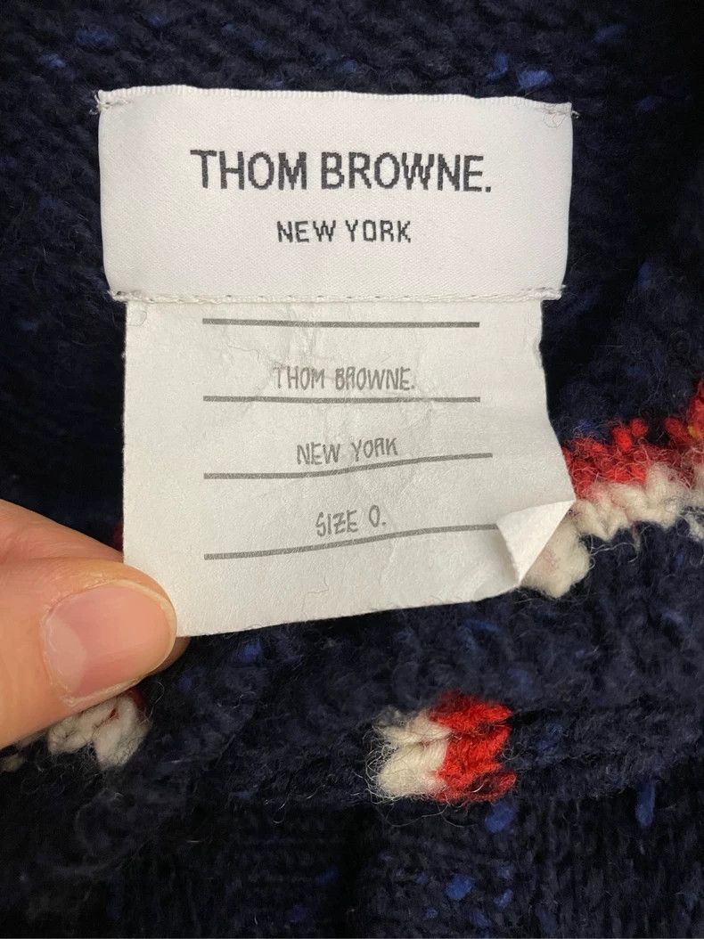 Thom Browne Thom Browne Colorful wool sweater Size US XS / EU 42 / 0 - 5 Thumbnail