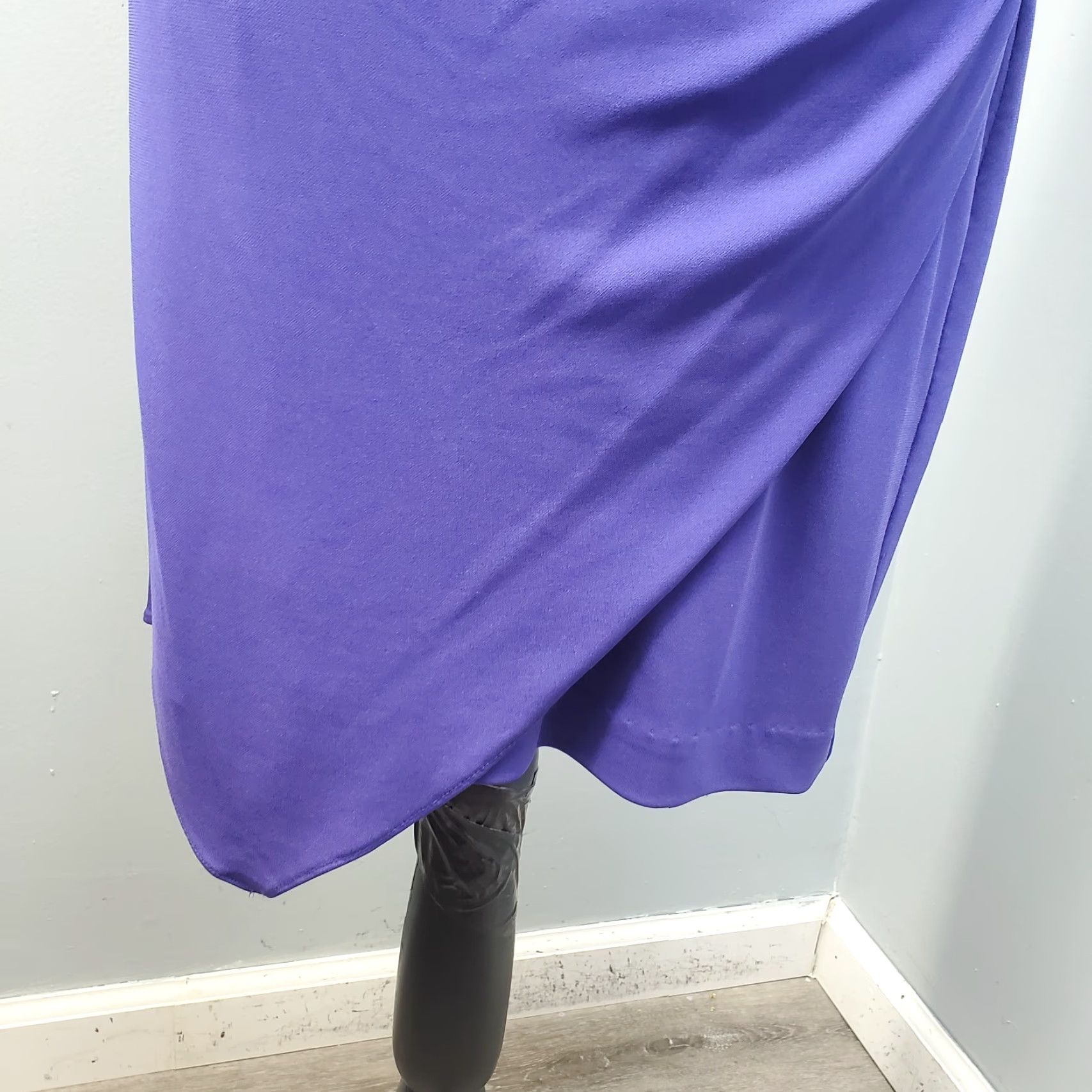 Nicole Miller Nicole Miller Studio Sheath Dress Womens Size 10 Purple Sleeveless Evening Ruched Size L / US 10 / IT 46 - 6 Thumbnail