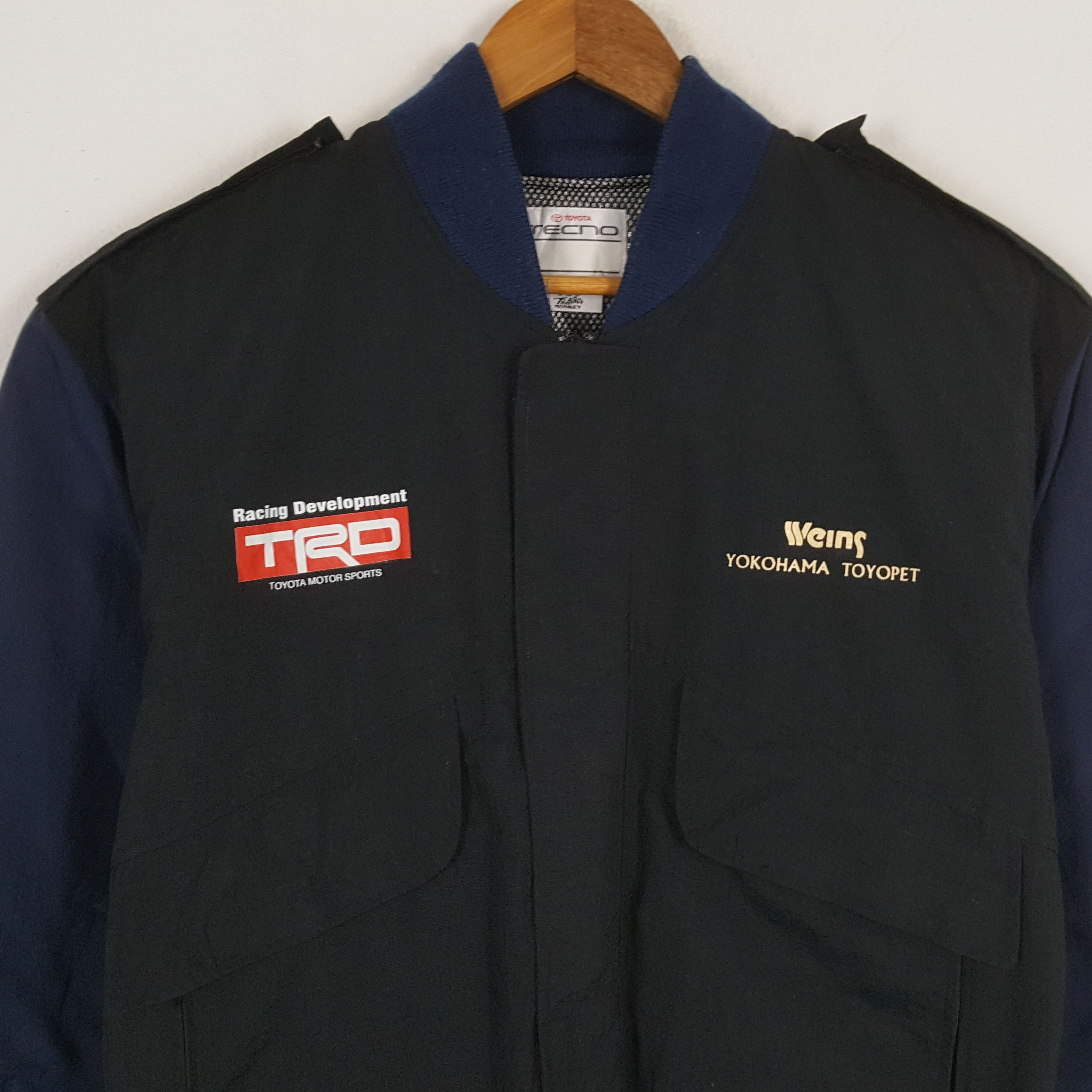 Vintage Vintage TRD TOYOTA MOTORSPORTS Racing Team Jacket Size US L / EU 52-54 / 3 - 4 Thumbnail