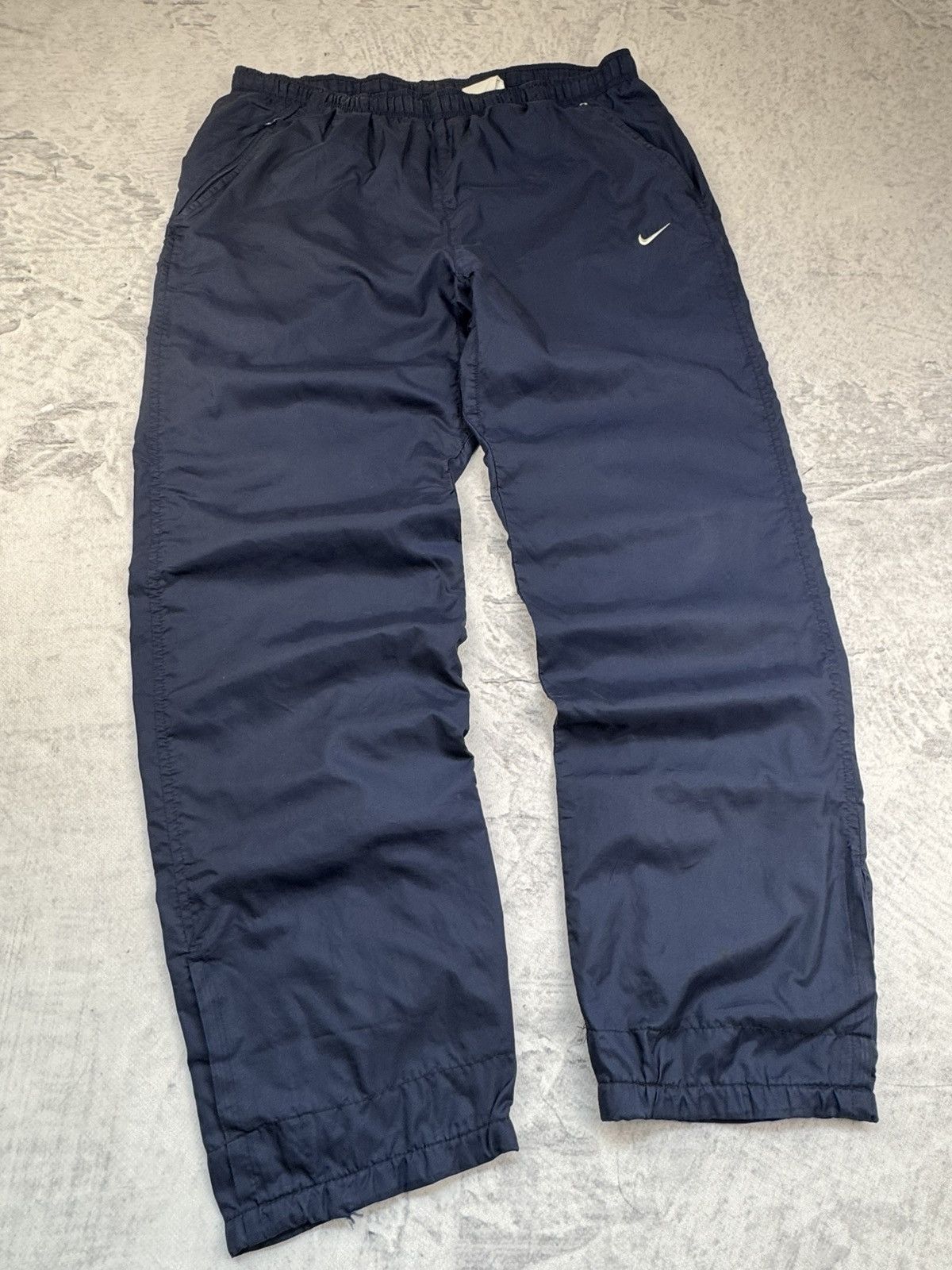 Nike × Vintage NIKE VINTAGE BASIC LOGO OVERSIZE BAGGY PANTS Size US 32 / EU 48 - 2 Thumbnail