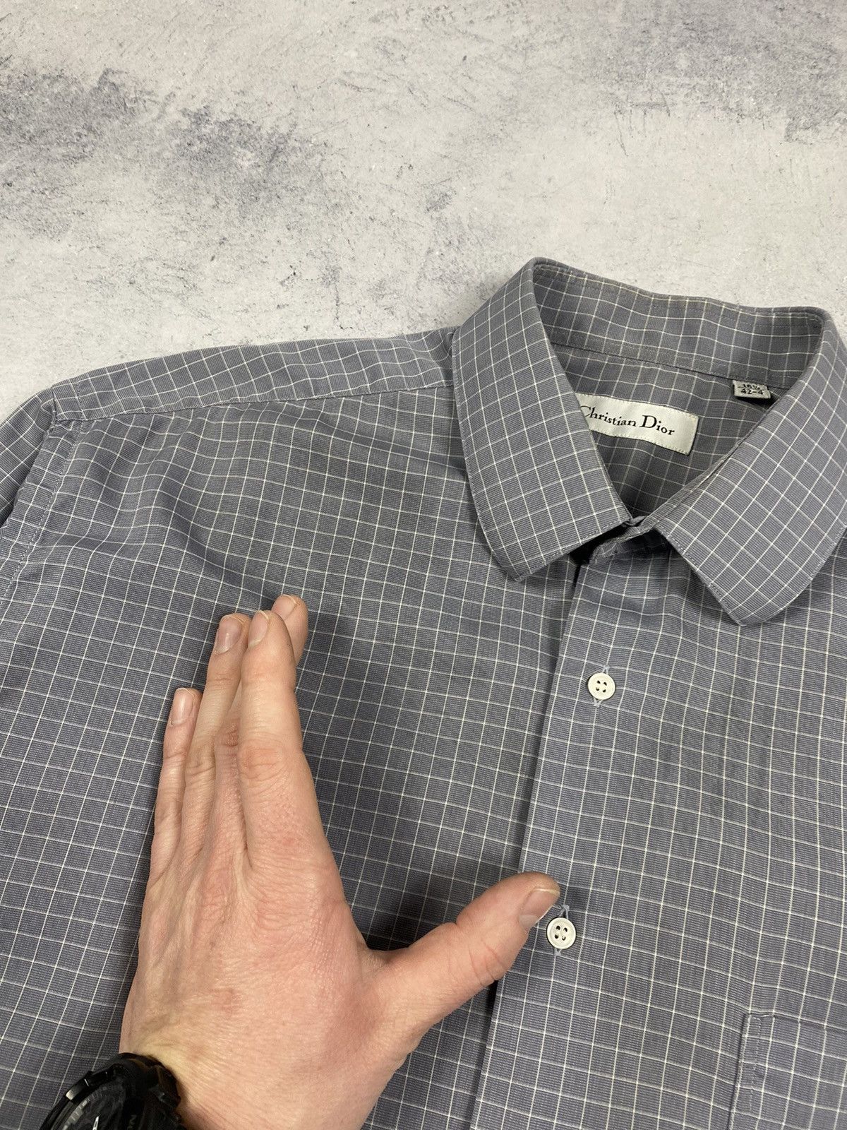 Christian Dior Monsieur Vintage Christian Dior Button Up Long Sleeve Shirt Men’s Size US L / EU 52-54 / 3 - 6 Thumbnail