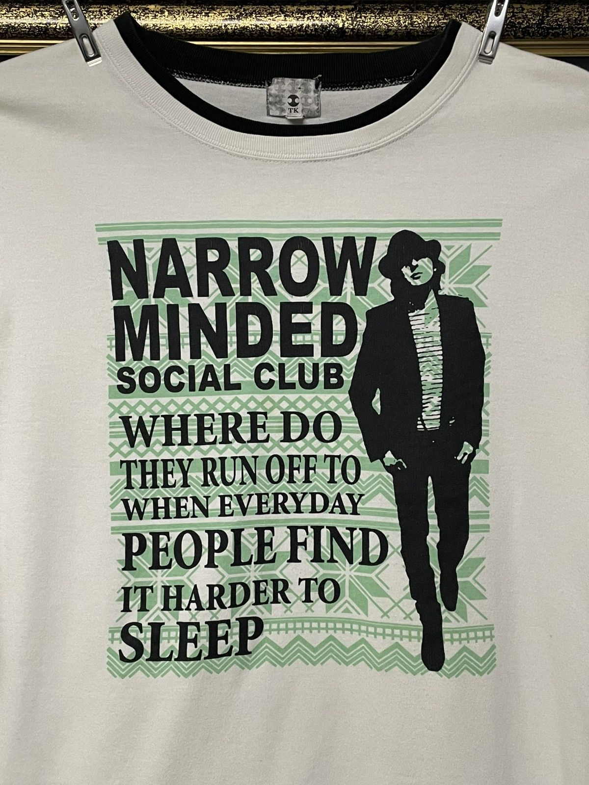 Japanese Brand × Takeo Kikuchi × Vintage Vintage 1990s Japan Takeo Kikuchi Narrow Minded Carl Barat Size US M / EU 48-50 / 2 - 3 Thumbnail