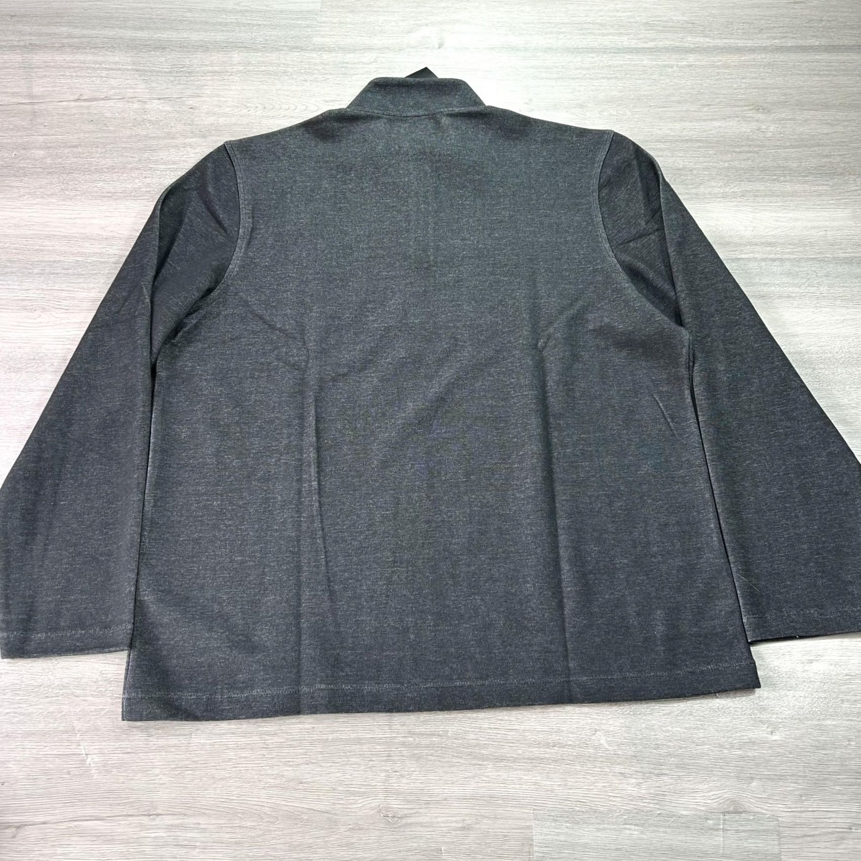 Alfani VINTAGE Alfani Sweater Mens 2XL Gray 1/4 Zip Stretch Mock Pullover Performance Size US XXL / EU 58 / 5 - 2 Thumbnail