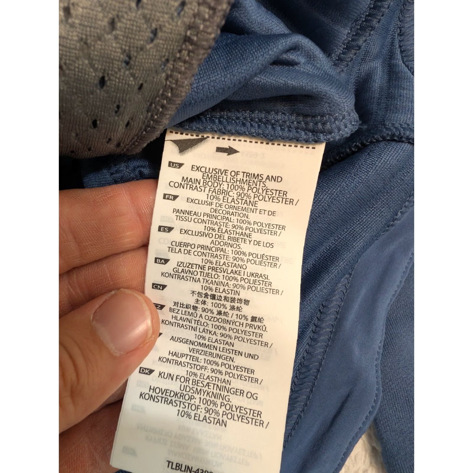 Vintage VINTAGE 5.11 Tactical Crystal Hybrid Jacket Womens SM Asymmetrical Full Zip Blue Size S / US 4 / IT 40 - 7 Thumbnail