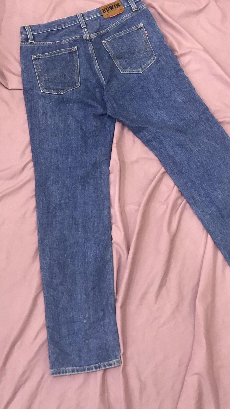 Edwin × Japanese Brand made in JAPAN EDWIN STRAIGHT JEANS Size US 33 - 4 Thumbnail