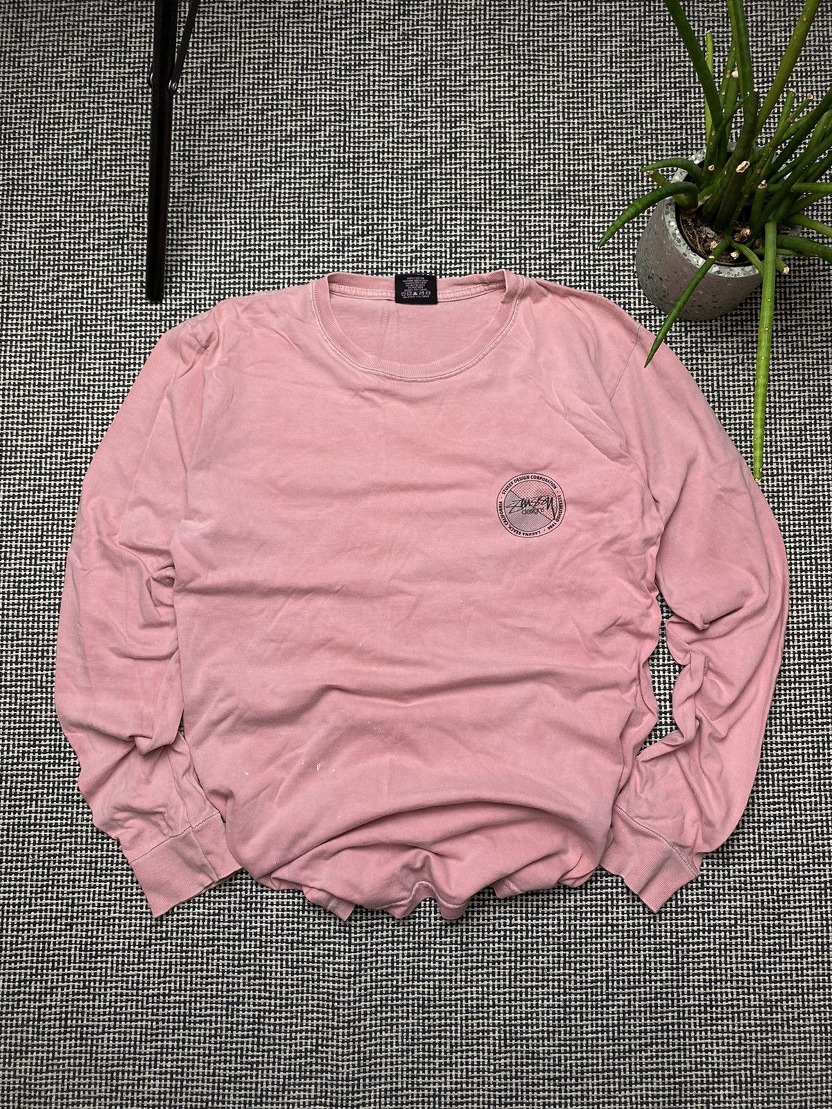 Stussy × Vintage Stussy vintage long sleeve big logo y2k Size US S / EU 44-46 / 1 - 2 Thumbnail