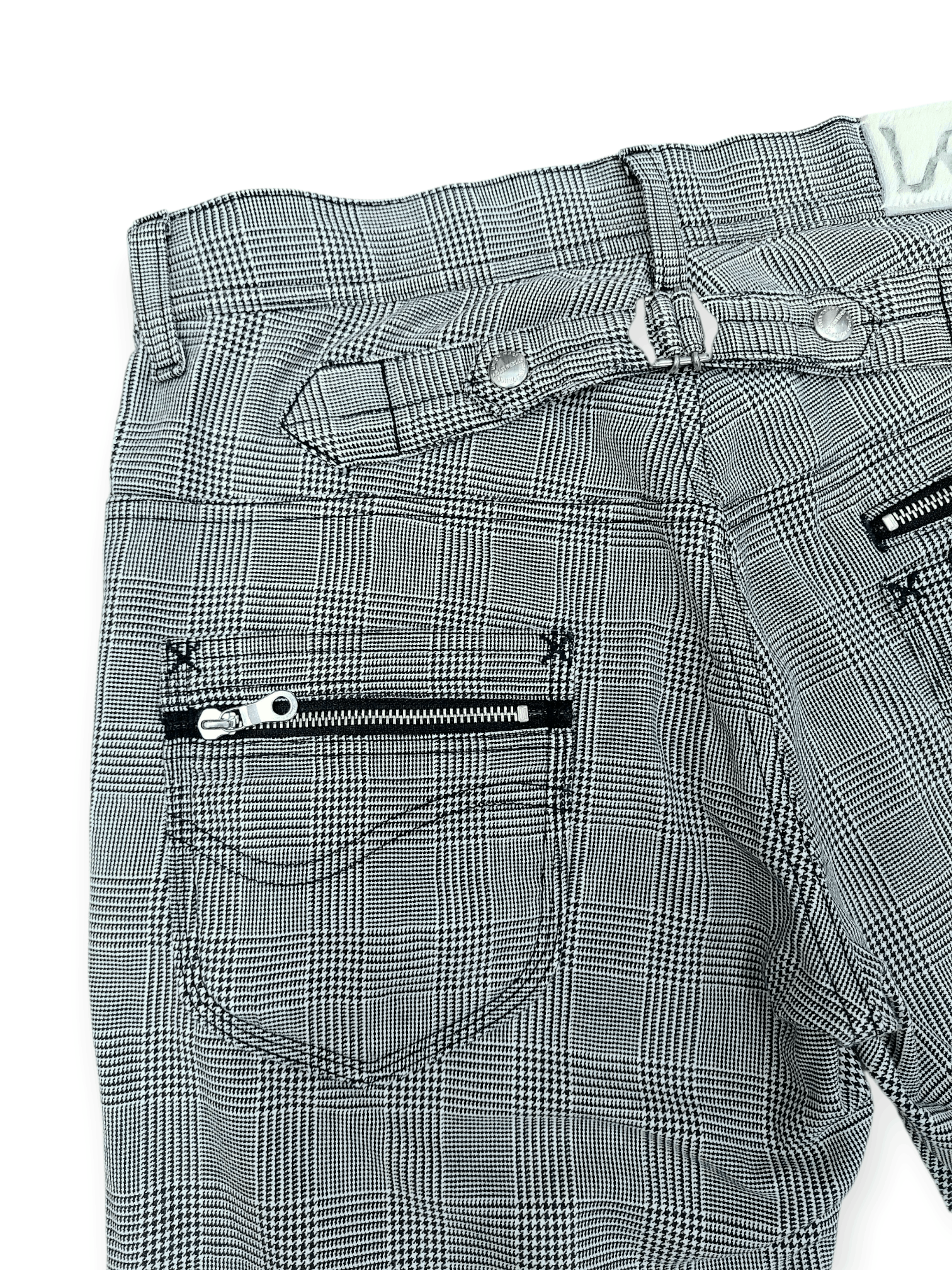Lee Lee Cowboy Multi Zipped Nova Check Denim Size US 30 / EU 46 - 14 Thumbnail