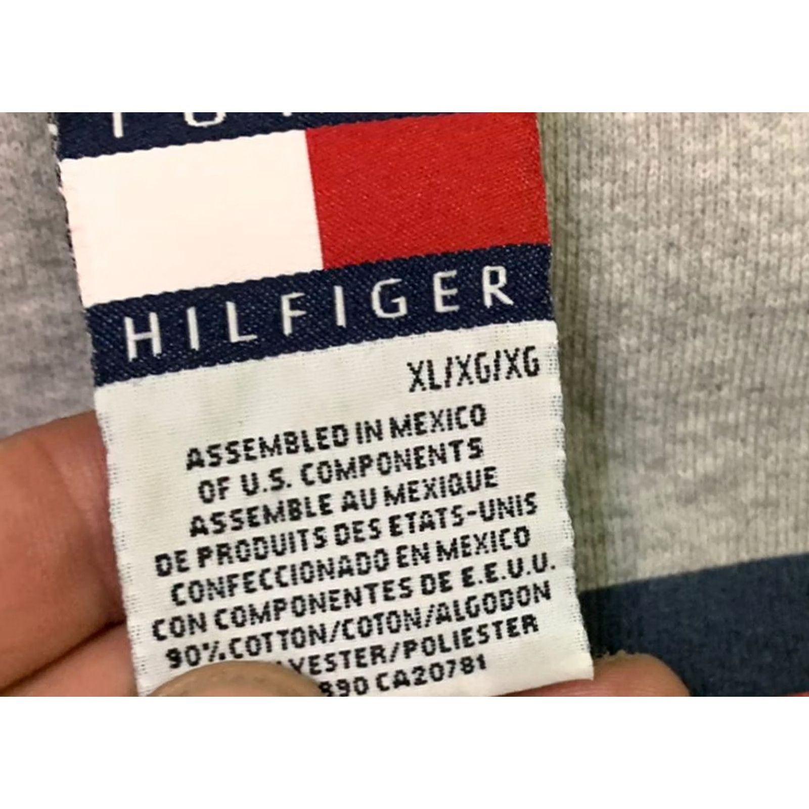 Tommy Hilfiger Tommy Hilfiger Mens Extra Large XL Sweatshirt Vintage 90s Crewneck Big Flag Size US XL / EU 56 / 4 - 3 Thumbnail