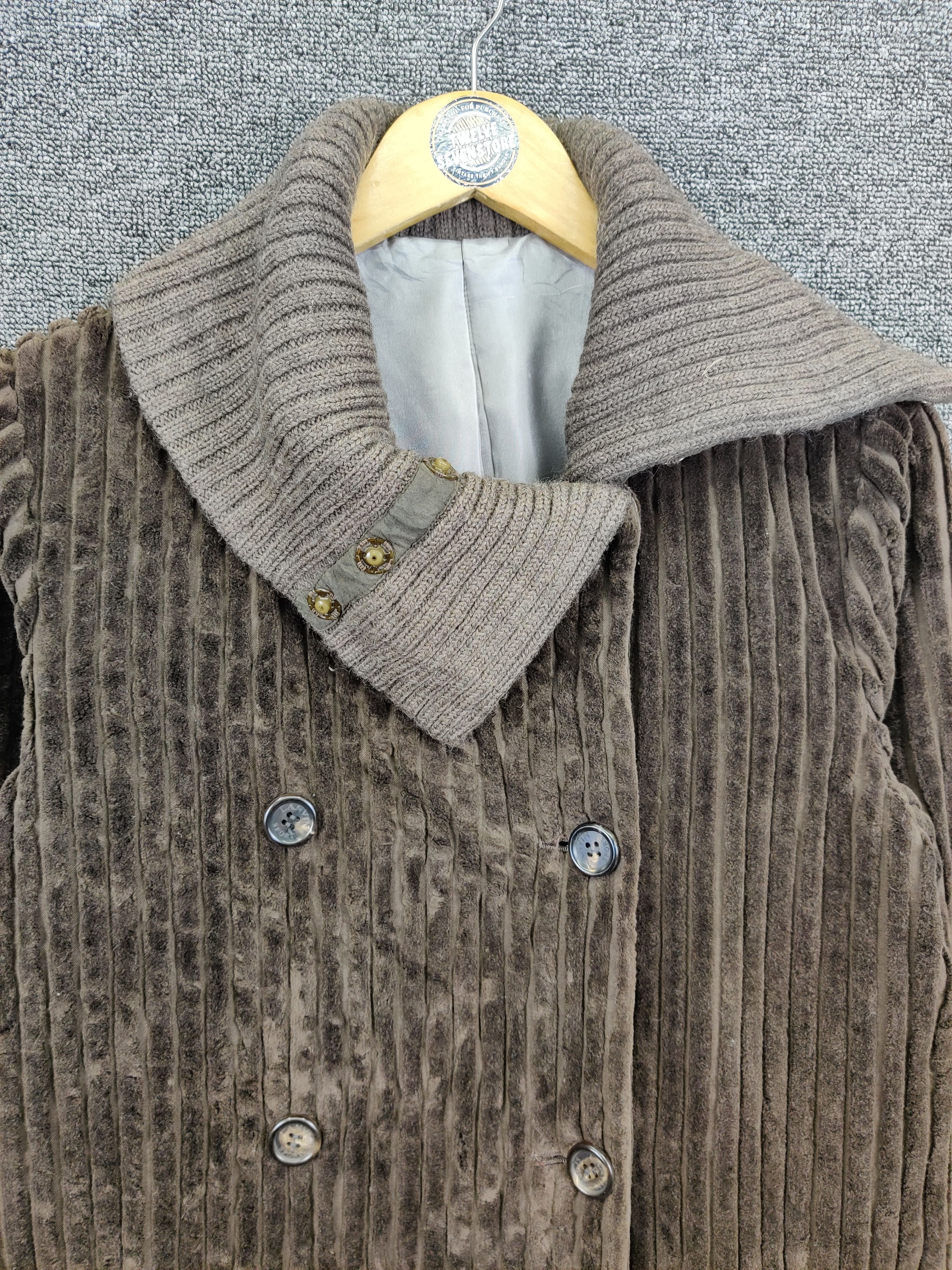 Lanvin Vintage Lanvin Sports Double Breasted Corduroy Coat Size US M / EU 48-50 / 2 - 13 Thumbnail