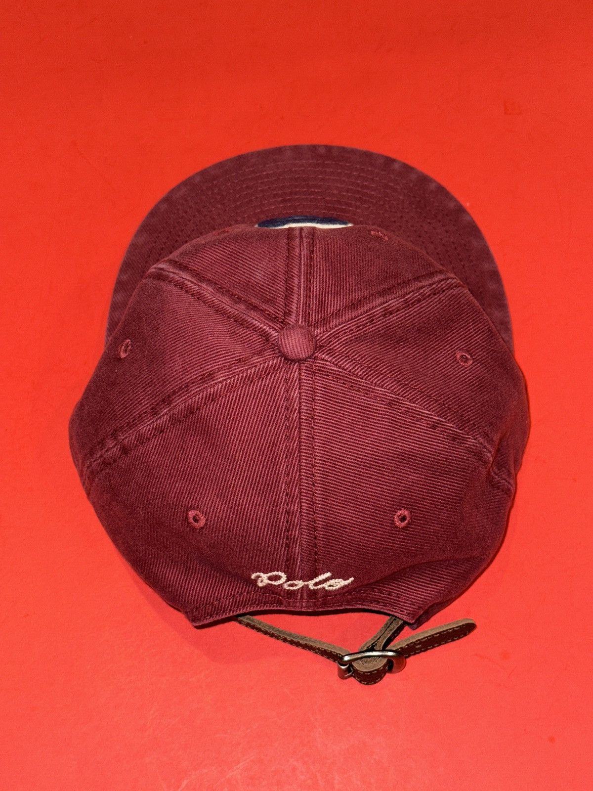 Polo Ralph Lauren POLO Ralph Lauren Wool Style “P” Logo Baseball Cap Size ONE SIZE - 8 Thumbnail