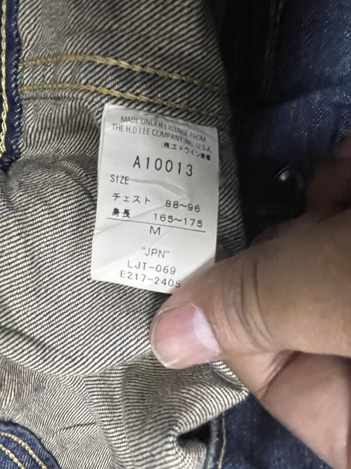 Other Lee Riders Denim Jacket Size US M / EU 48-50 / 2 - 8 Thumbnail