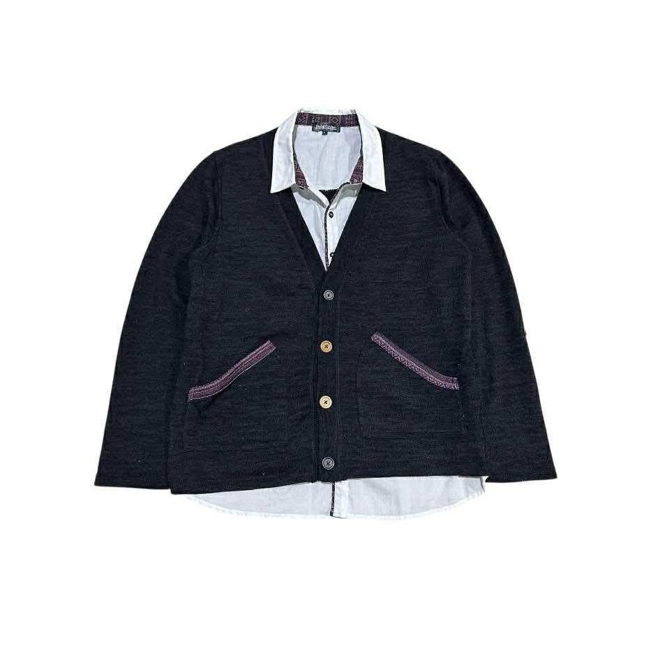 🔥SickY2K Dream Catcher Double Layer Shirt Cardigan