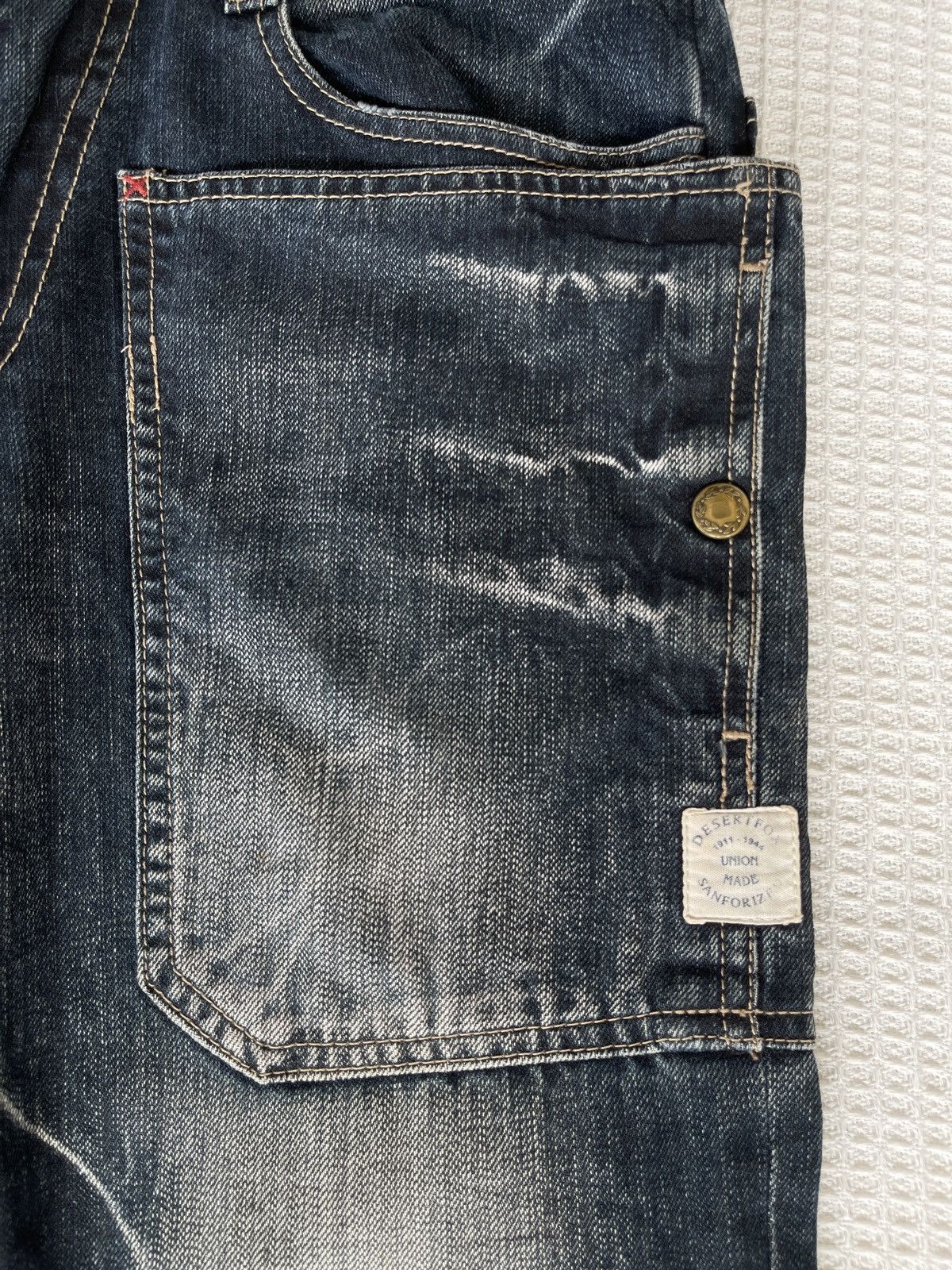Hysteric Glamour Rare‼️Vtg’90s🔥PPFM🔥DESERTFOX SANFORIZED UNION MADE JEANS Size US 31 - 12 Thumbnail