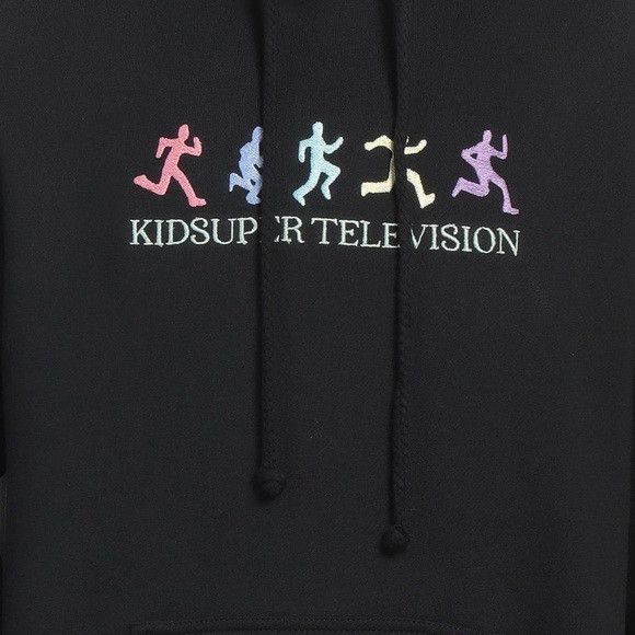 KidSuper Kidsuper running guys Black Hoodie black M Size US M / EU 48-50 / 2 - 4 Thumbnail