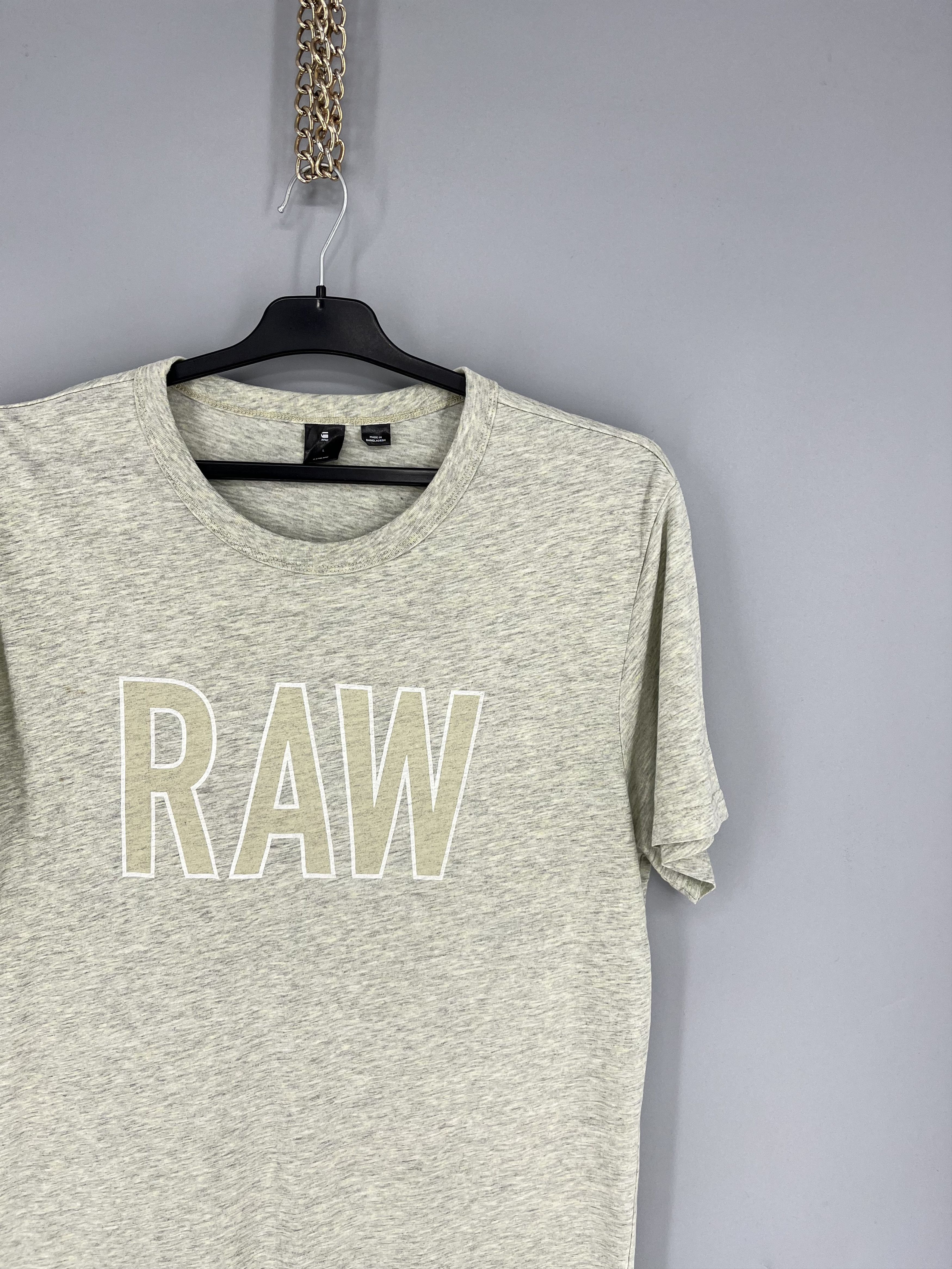 Other Vintage G-Star Raw T-Shirt Grey Big Centre Logo Size L Size US L / EU 52-54 / 3 - 5 Thumbnail