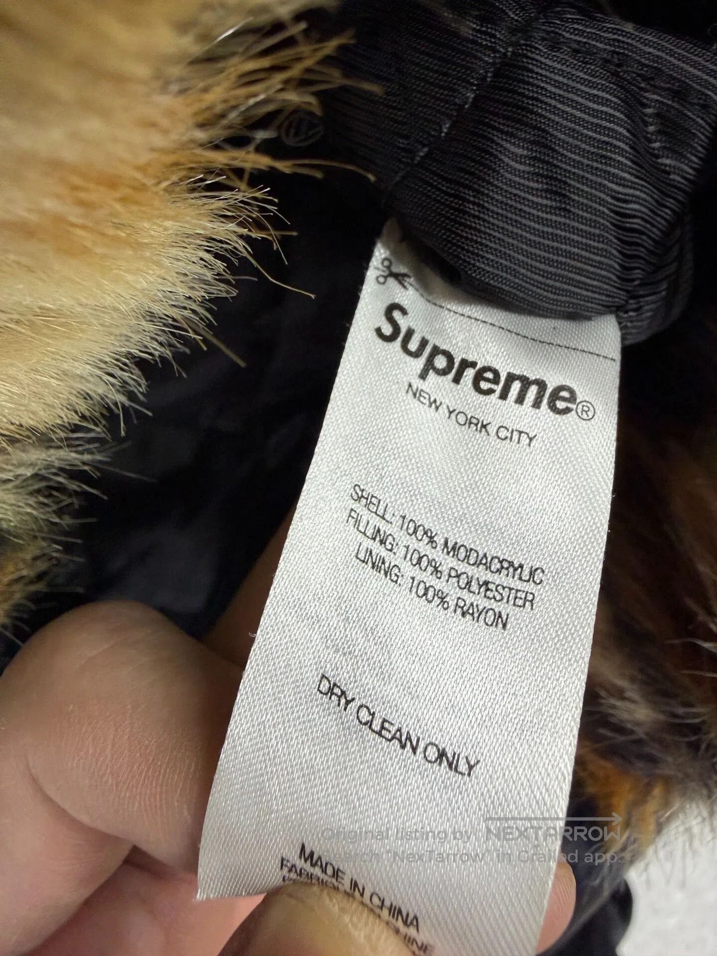 Supreme FW22 Fur Jacket Size L.