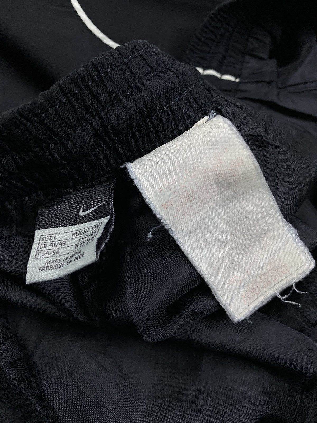 Nike Nike Y2K Double swoosh Vintage Nylon Track Pants Drill Track Size US 34 / EU 50 - 14 Thumbnail