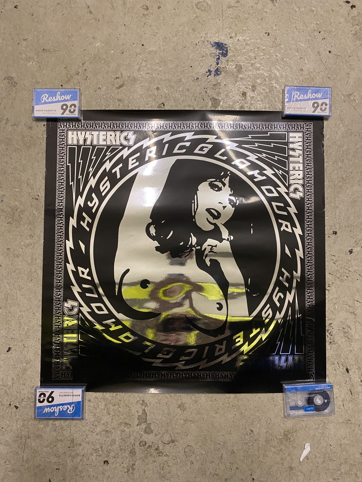 Hysteric Glamour Hysteric Glamour SUPER RARE Reflective poster from early 00 Size ONE SIZE - 1 Thumbnail
