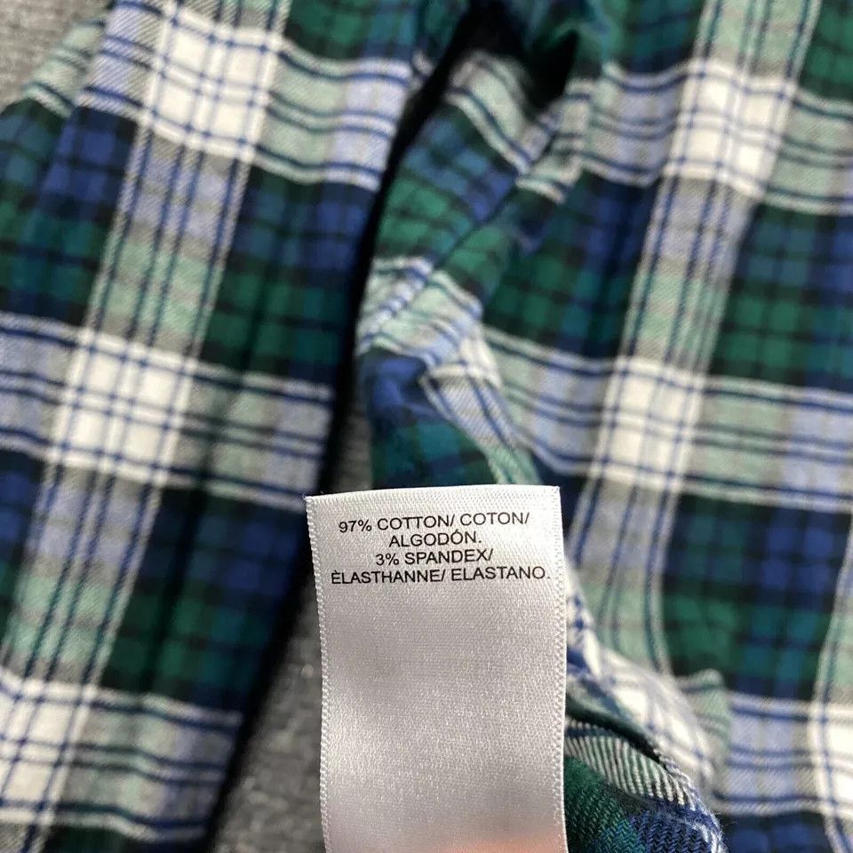 Lucky Brand Lucky Brand Flannel Shirt XXL Tartan Plaid Double Pockets Size US XXL / EU 58 / 5 - 7 Thumbnail
