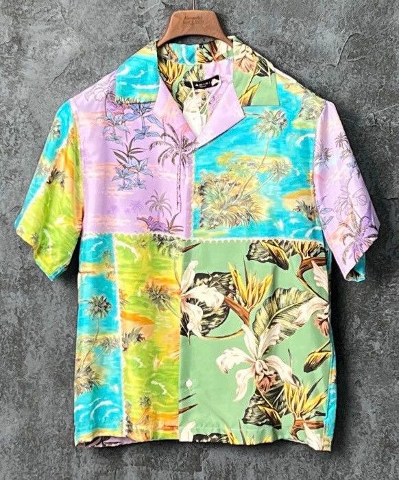 Amiri AMIRI Full-silk shirt 2501-Nextarrow Size US S / EU 44-46 / 1 - 1 Thumbnail