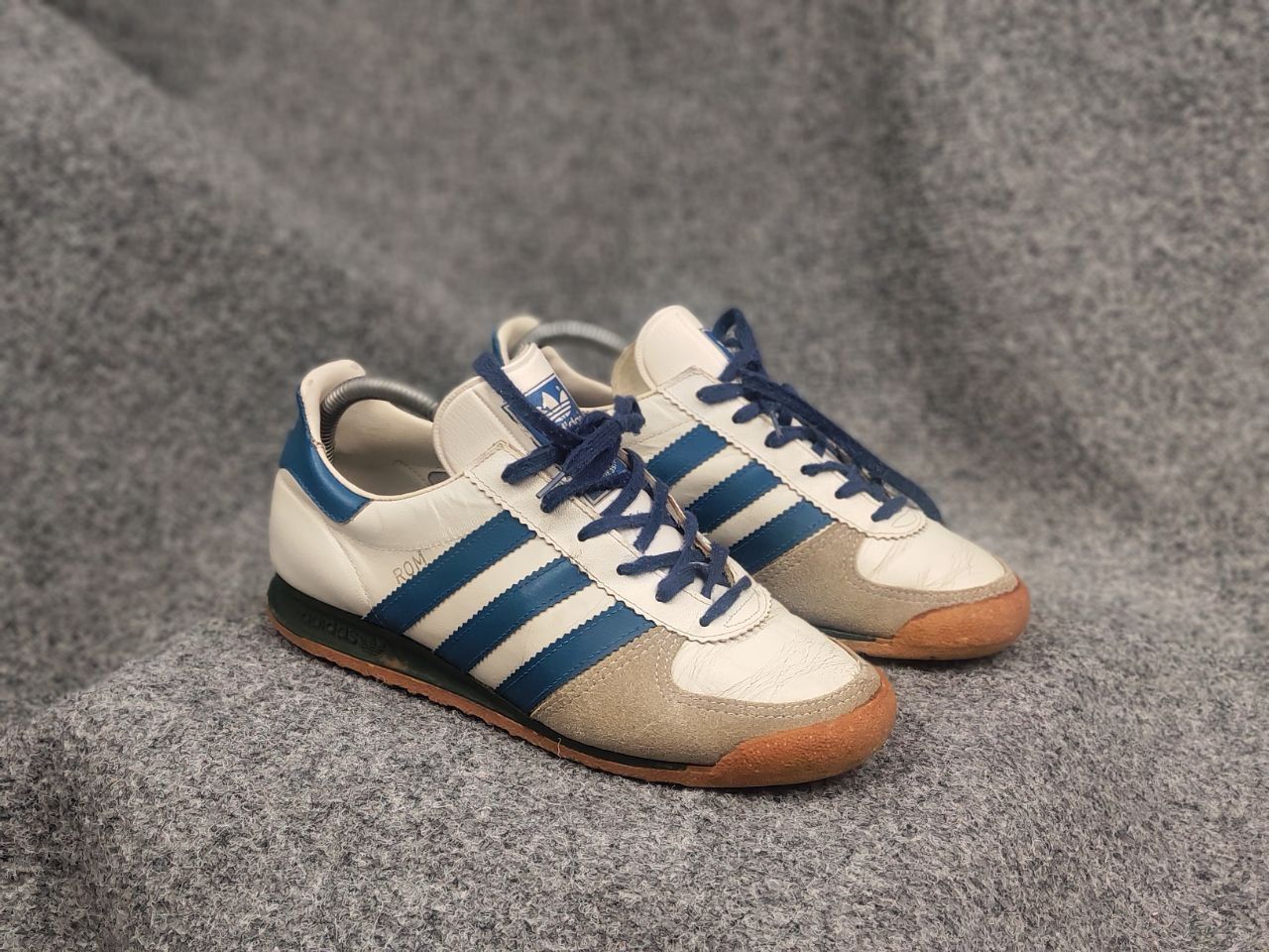 Adidas Rare Vintage 70's Adidas ROM Leather Sneakers Yugoslavia Size US 6 / EU 39 - 8 Thumbnail